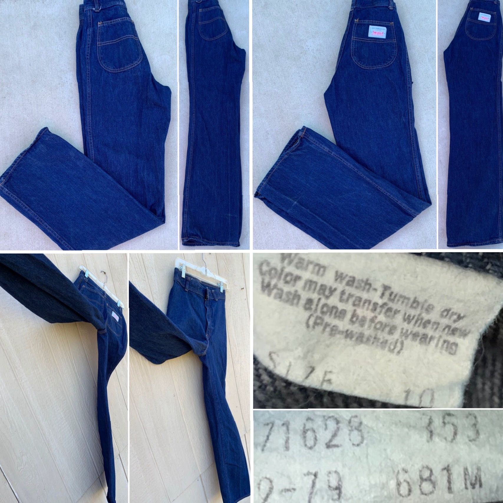 Levi's VINTAGE Levi’s Jeans High Waist 1970s 80s 70s Talon 42 Zipper Size 10 27” Waist Blue Denim Size 32" / US 10 / IT 46 - 7 Thumbnail