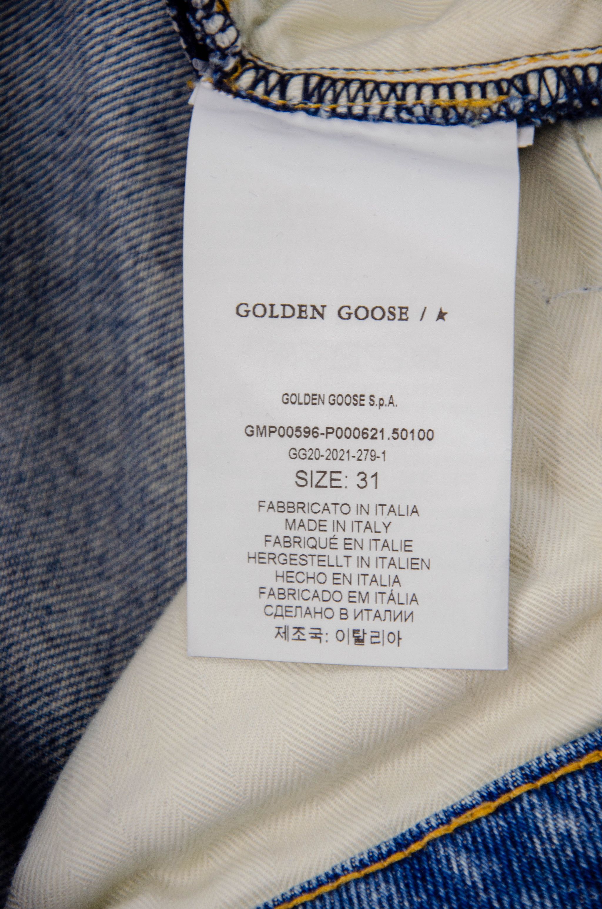 Golden Goose Golden Goose Happy Slim Jeans – Size 31 Size US 31 - 11 Thumbnail
