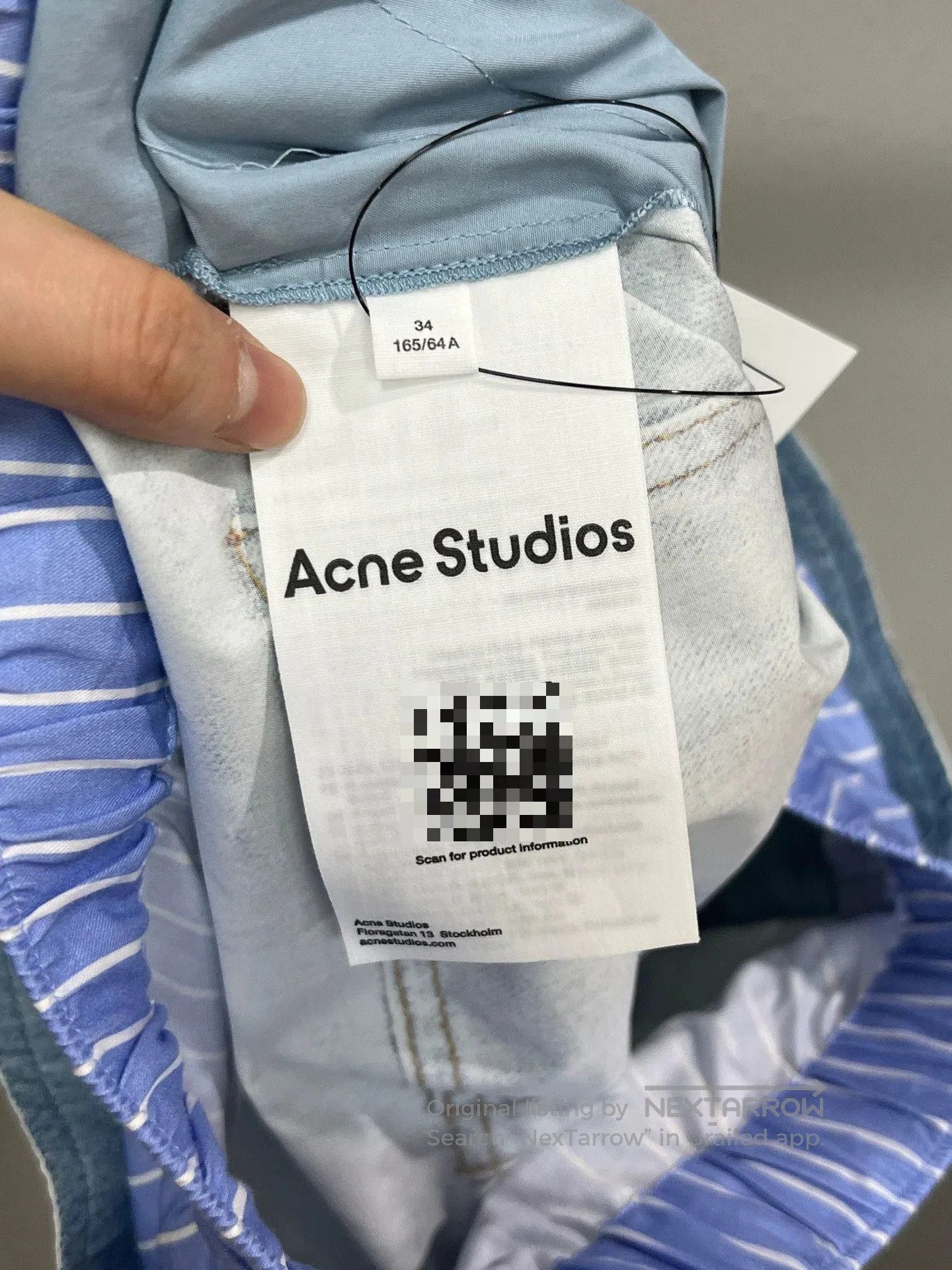 Acne Studios Acne Studios Fake Two. Size US 34 / EU 50 - 5 Thumbnail