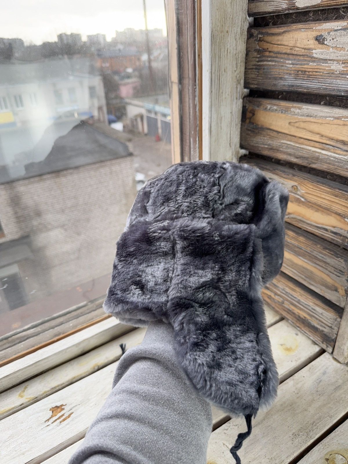 Vintage Vintage 70s USSR Military Trapper hat Ushanka Opium Rare Size ONE SIZE - 9 Thumbnail