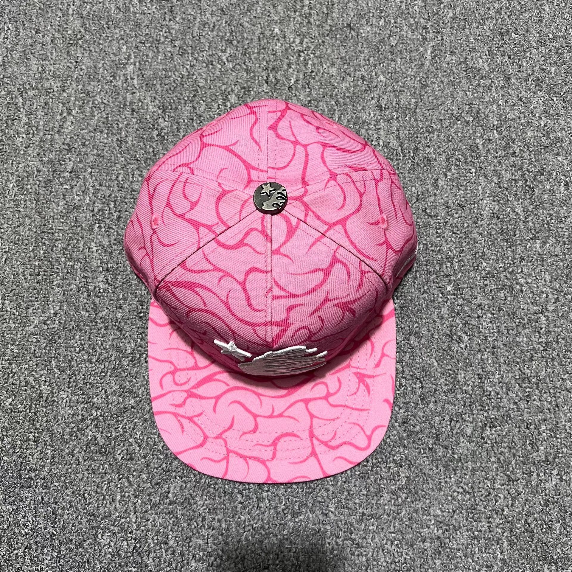 HELLSTAR Hellstar Limited Embroidered Flat Brim Baseball Cap Q7 Size ONE SIZE - 3 Thumbnail