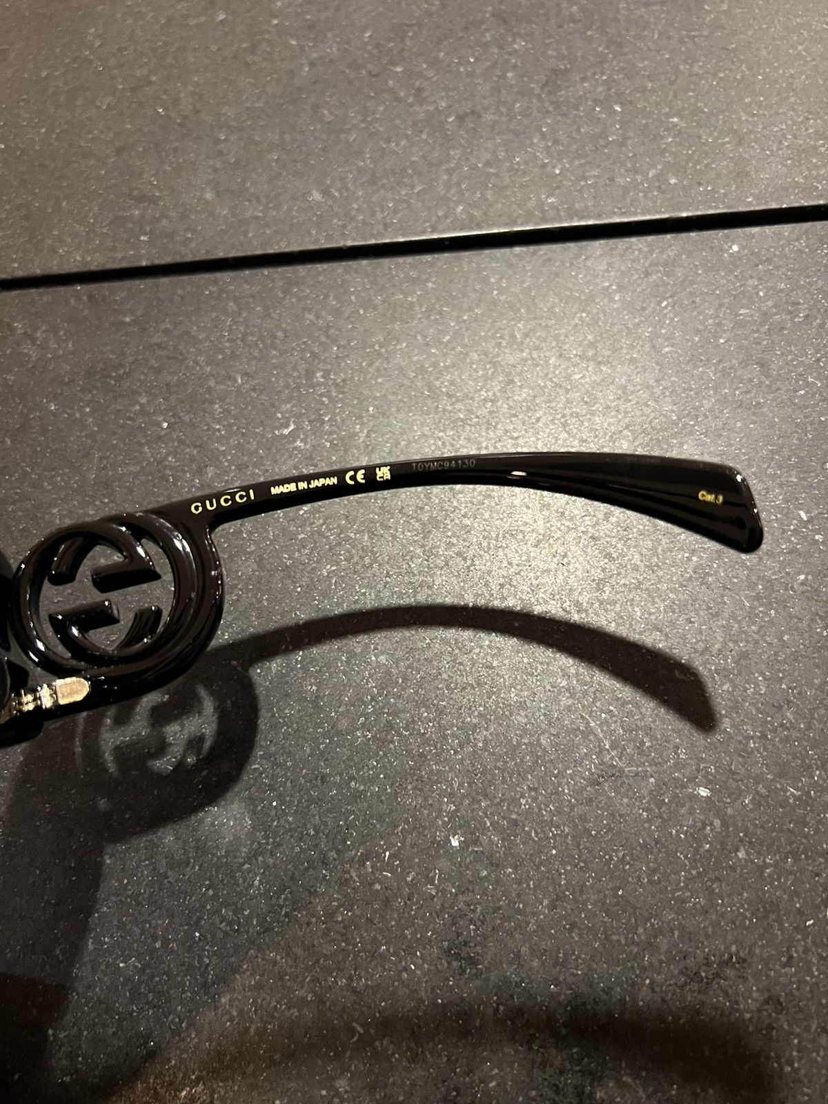 Gucci Gucci Monochrome GG sunglasses acetate black Size ONE SIZE - 7 Thumbnail