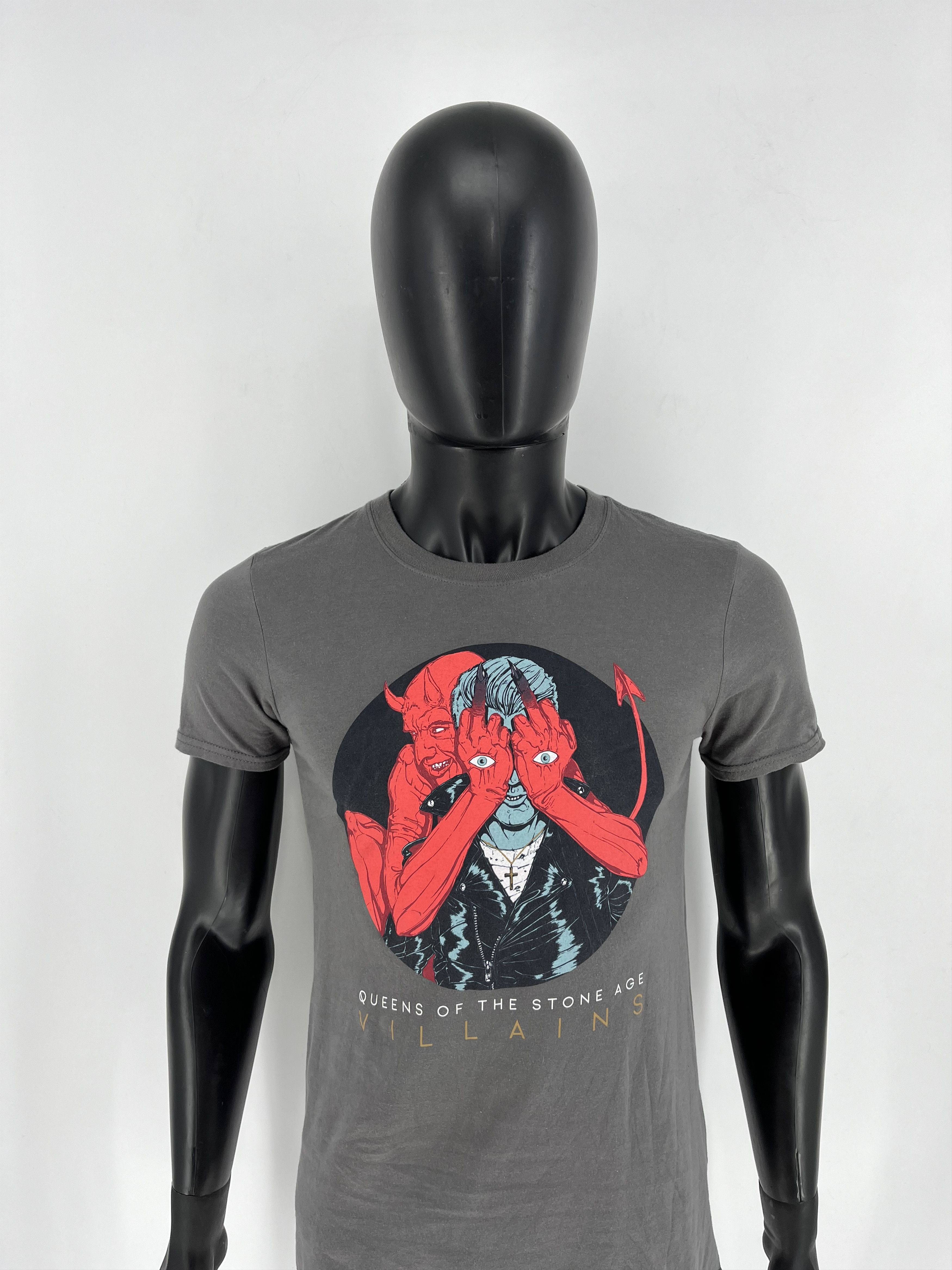 Band Tees × Vintage Vintage Queens Of The Stone Age Villains Tour Shirts Size US S / EU 44-46 / 1 - 5 Thumbnail