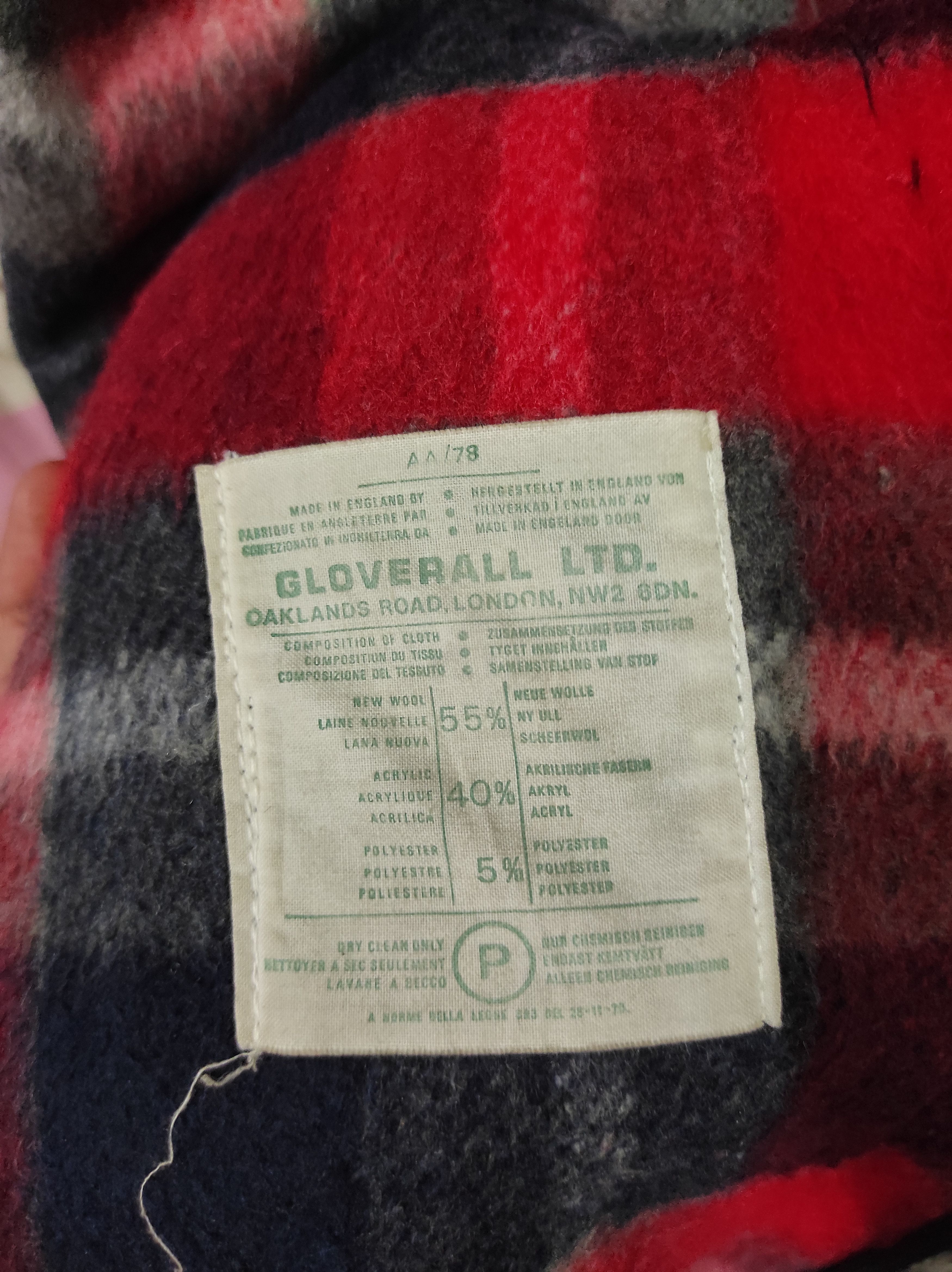 Gloverall GLOVERALL ALEXANDER WOOL DUFFLE COAT Size US M / EU 48-50 / 2 - 8 Thumbnail