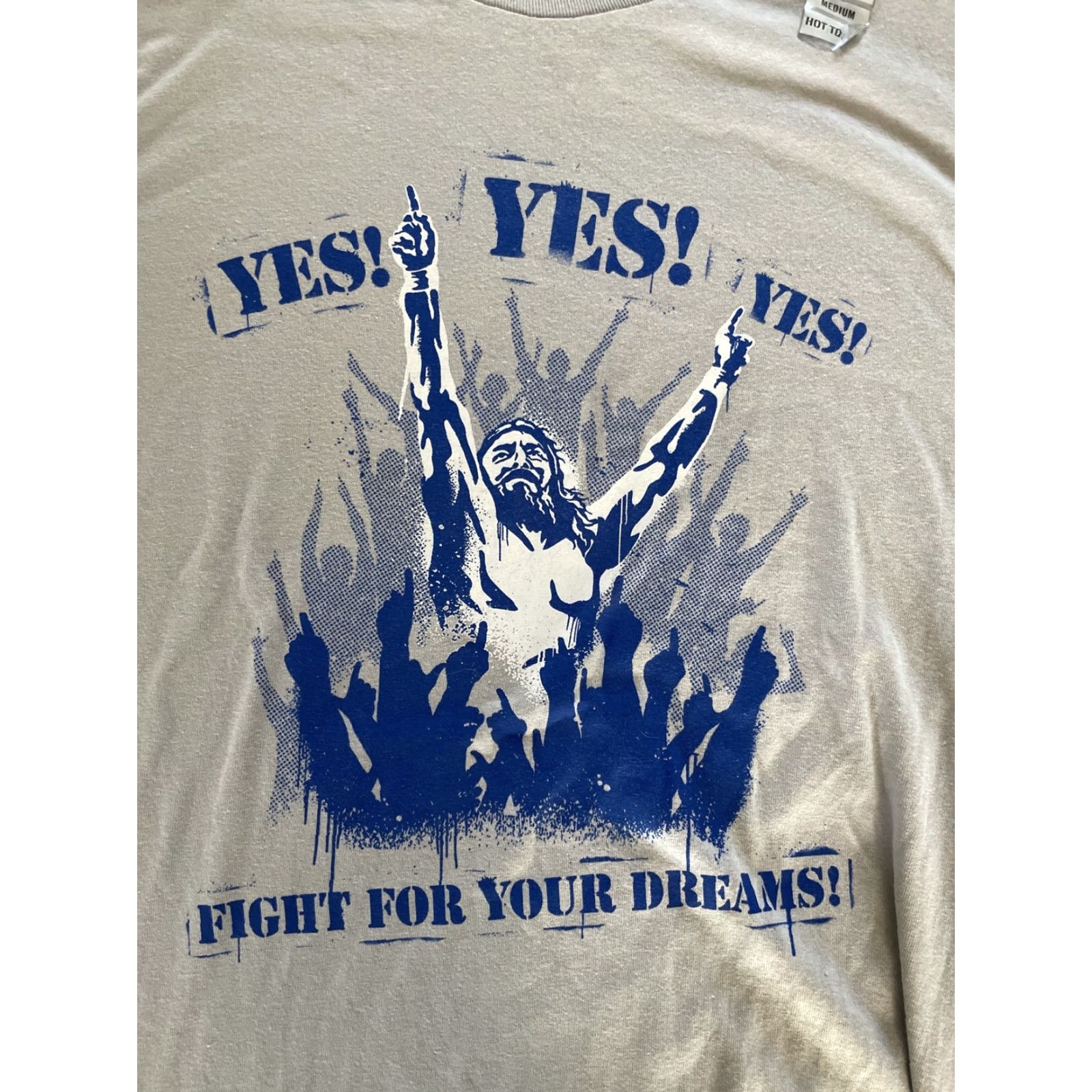 Doublet WWE T-Shirt Mens Shirt Gray Double-Sided Logo Blue Yes NWT Daniel Bryan M Size US M / EU 48-50 / 2 - 2 Thumbnail