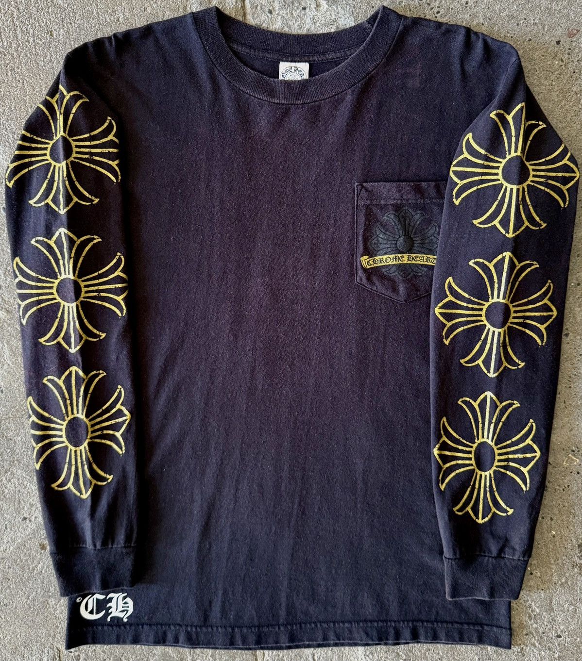 Chrome Hearts Vintage Chrome Hearts - Horse Shoe - Long Sleeve Size US M / EU 48-50 / 2 - 13 Thumbnail