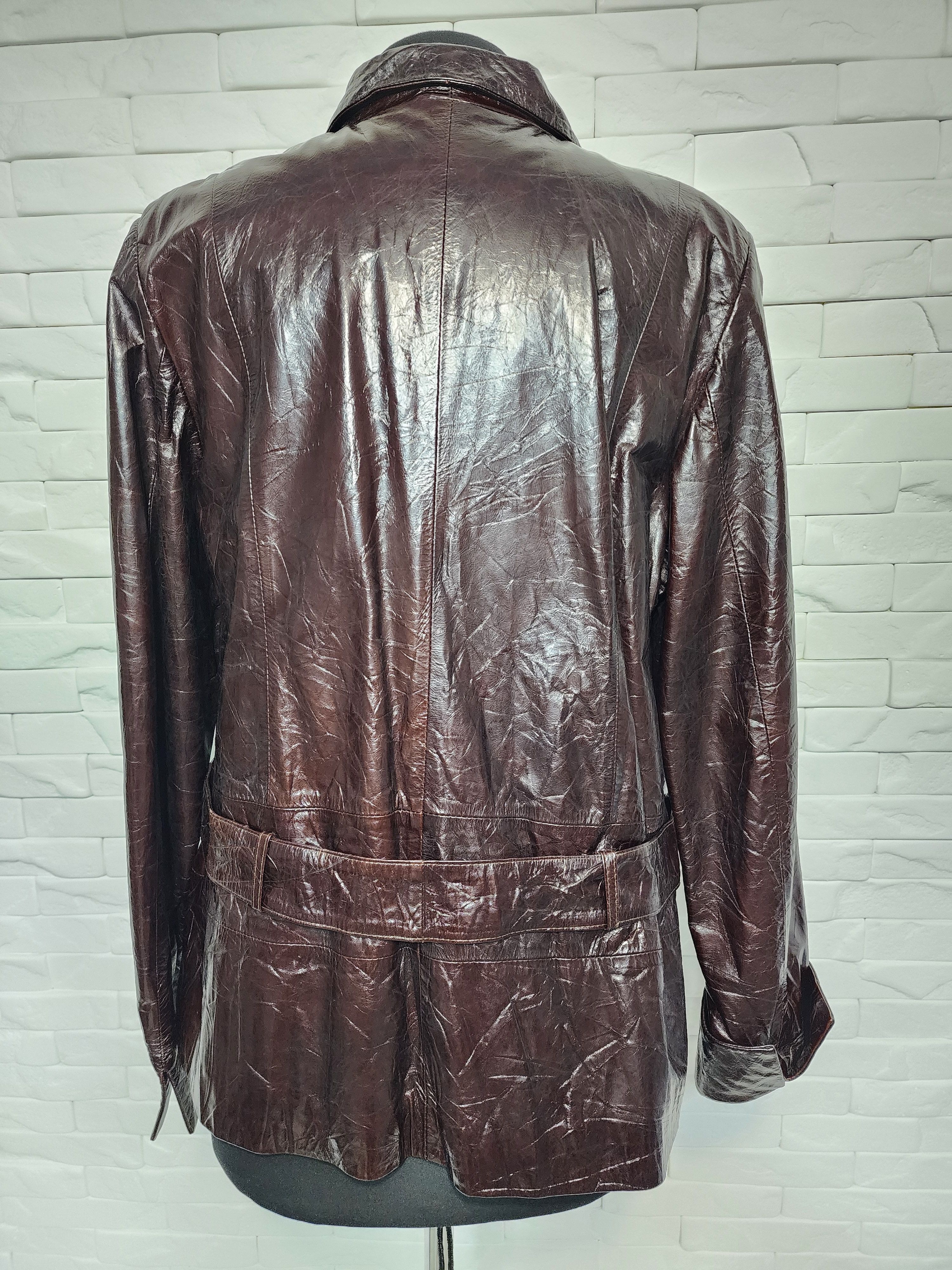Genuine Leather Women's stylish leather jacket. Size XXL / US 16-18 / IT 52-54 - 4 Thumbnail