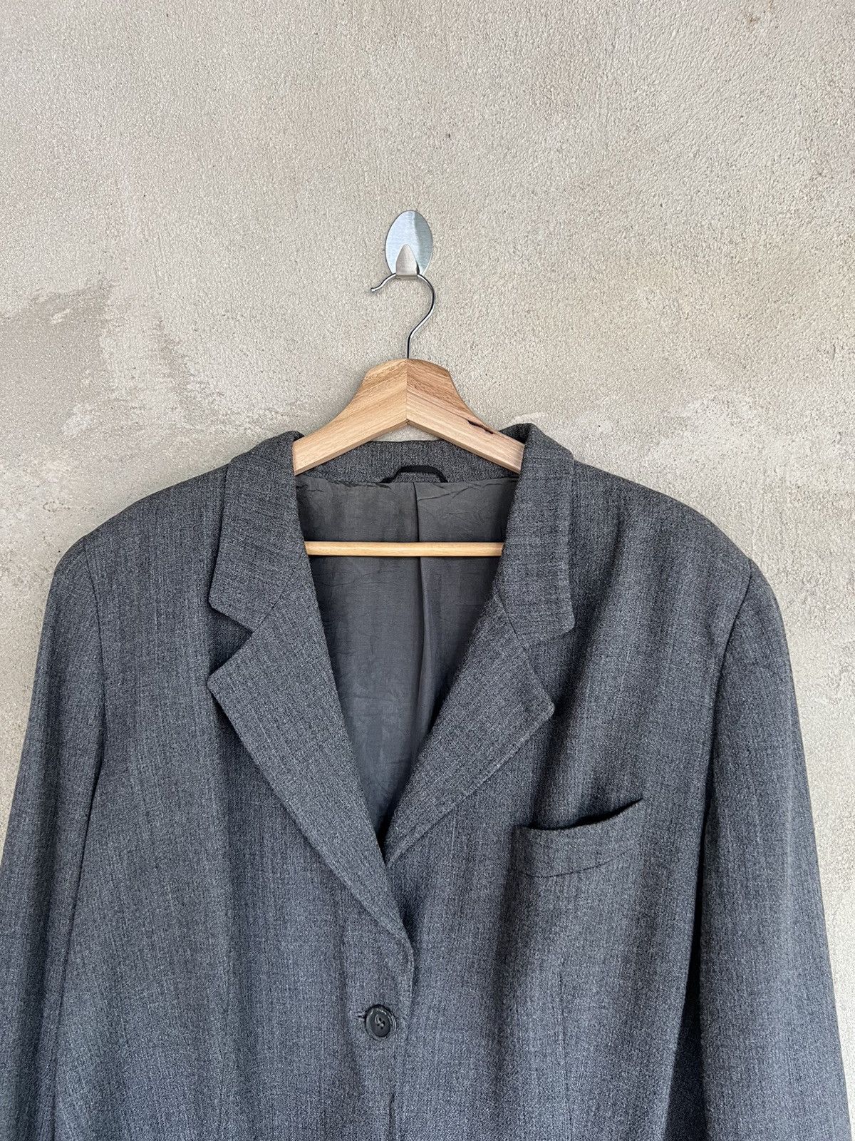 Krizia Uomo Krizia Blazer Jacket Size US L / EU 52-54 / 3 - 3 Thumbnail