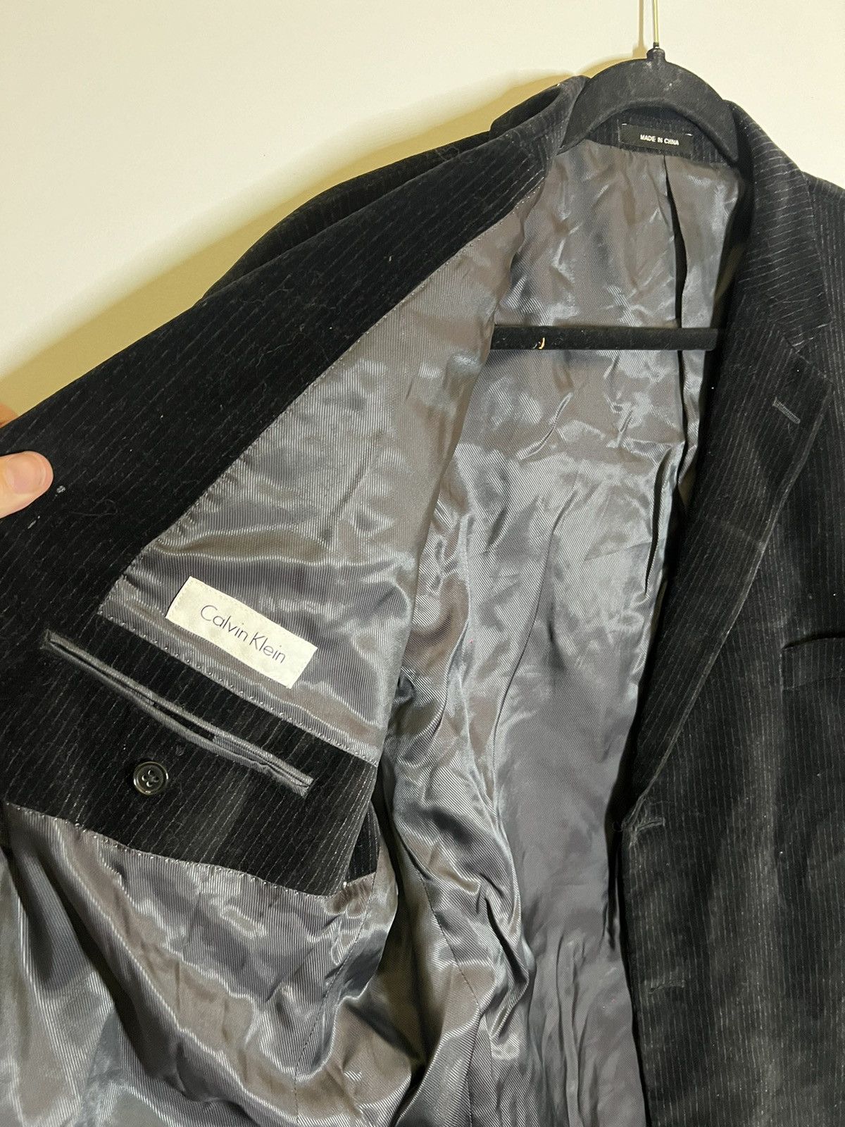 Calvin Klein Calvin Klein Corduroy Blazer Size 42R - 3 Thumbnail
