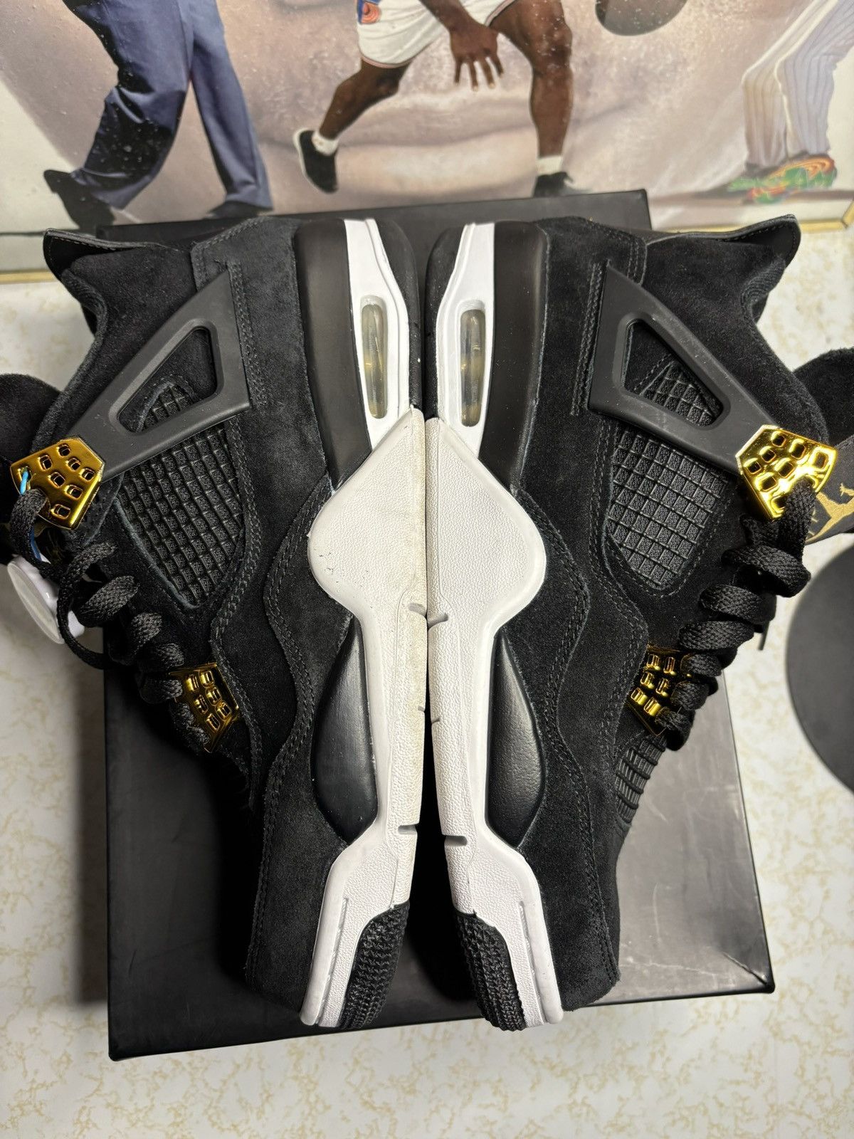 Jordan Brand Air Jordan 4 Retro Royalty Size US 8 / EU 41 - 4 Thumbnail