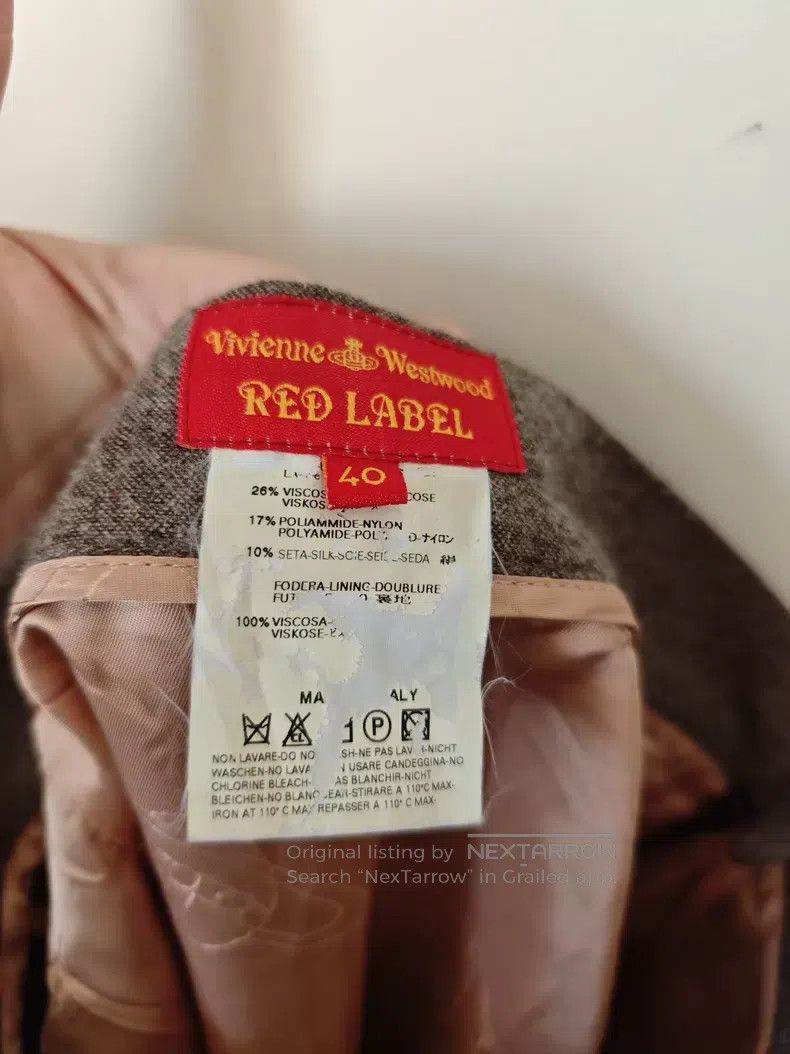 Vivienne Westwood Vivienne Westwood Wool Skirt Size 26" / US 2 / IT 38 - 4 Thumbnail