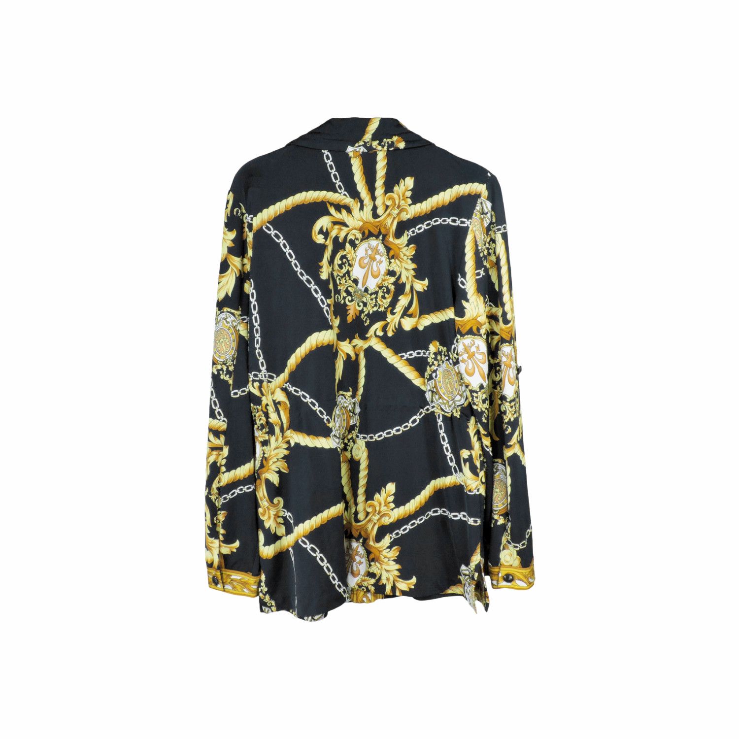 14th Addiction MID BY GARBENJUNG BAROQUE LONG SLEEVE SHIRT Size M / US 6-8 / IT 42-44 - 2 Thumbnail