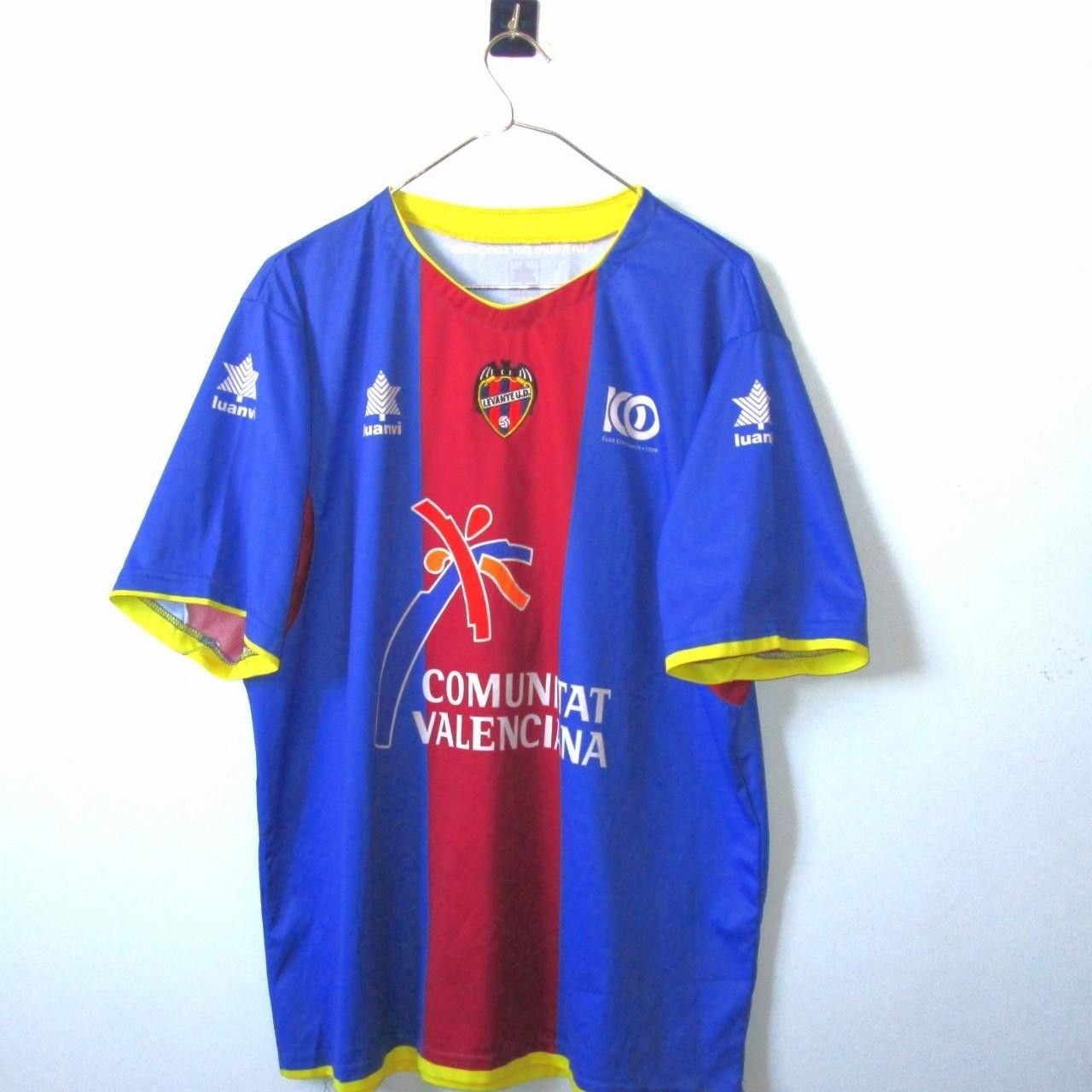 Other Fc Levante Spain 2010 2011 Home Luanvi Shirt Jersey Size US L / EU 52-54 / 3 - 1 Thumbnail