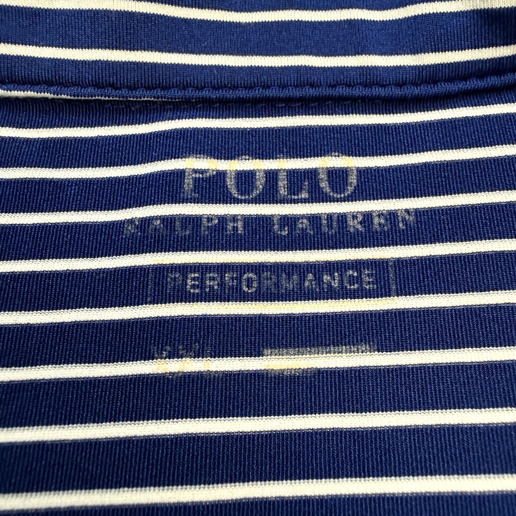 Polo Ralph Lauren Polo Ralph Lauren Shirt Mens 2XL Blue Striped Performance Polo Pony Golf Travel Shirt Size US XXL / EU 58 / 5 - 5 Thumbnail