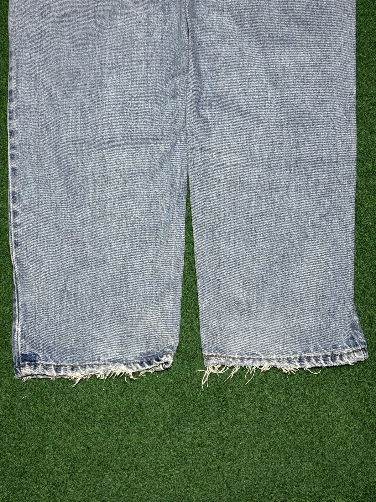 Levi's Vintage Clothing Levis 550 Relaxed Fit Light Wash 38x36 Wide Leg Y2K Jeans Size US 38 / EU 54 - 3 Thumbnail