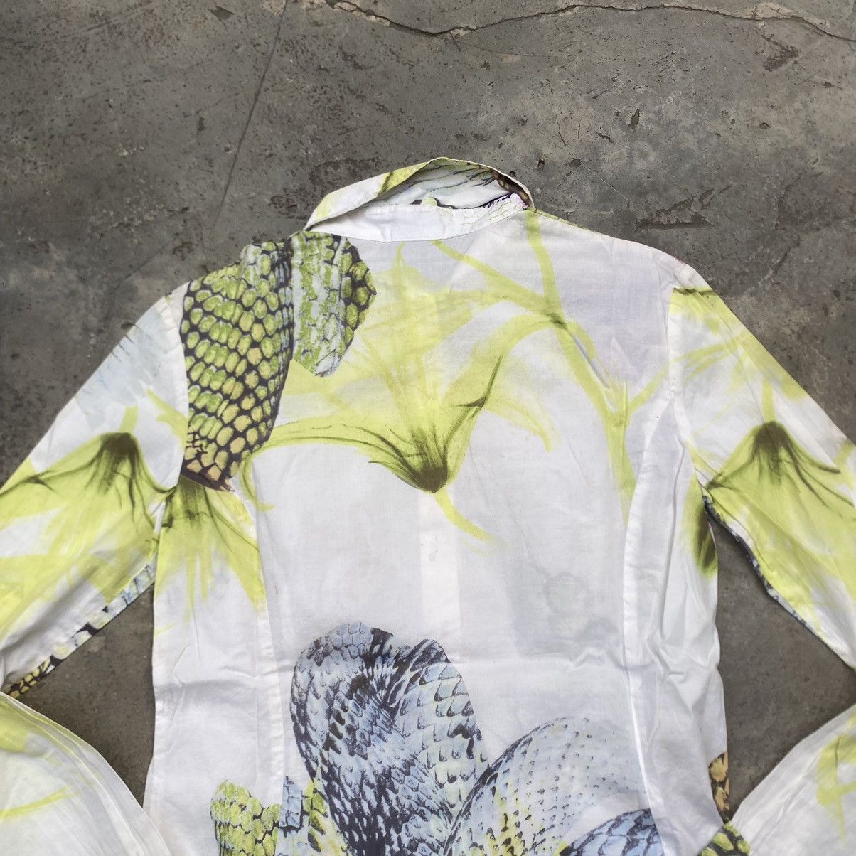 Roberto Cavalli Just Cavali Snake Print Blous Tshirt Size US S / EU 44-46 / 1 - 11 Thumbnail