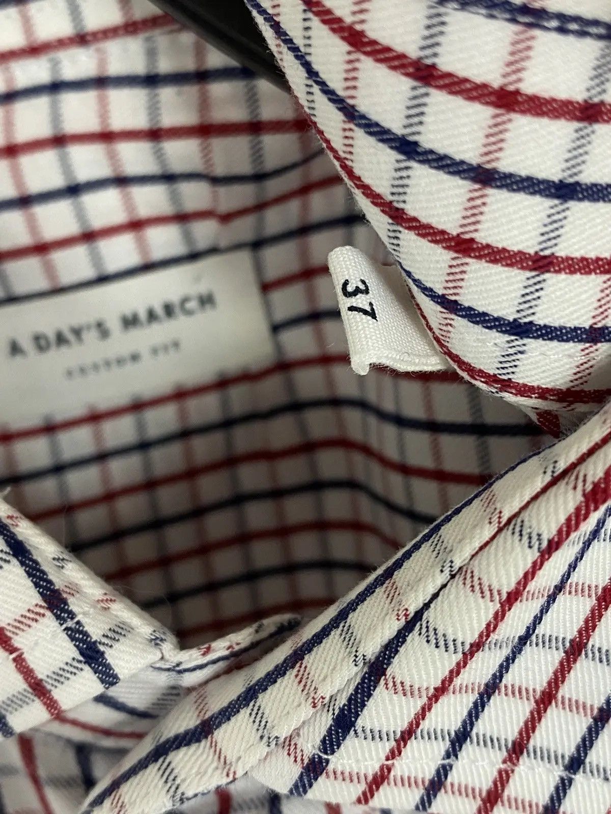 A Day's March Vintage A Day's March Checkered Long Sleeve Shirt Size US S / EU 44-46 / 1 - 7 Thumbnail