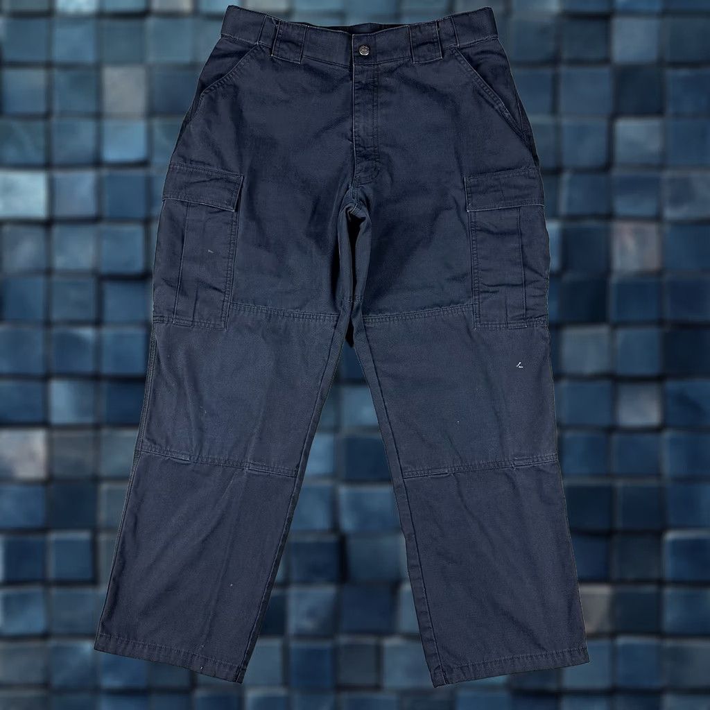Vintage 5.11 Tactical Pants Mens Large Short Blue Cargo Ripstop TDU Workwear Army USA Size US 33 - 1 Thumbnail