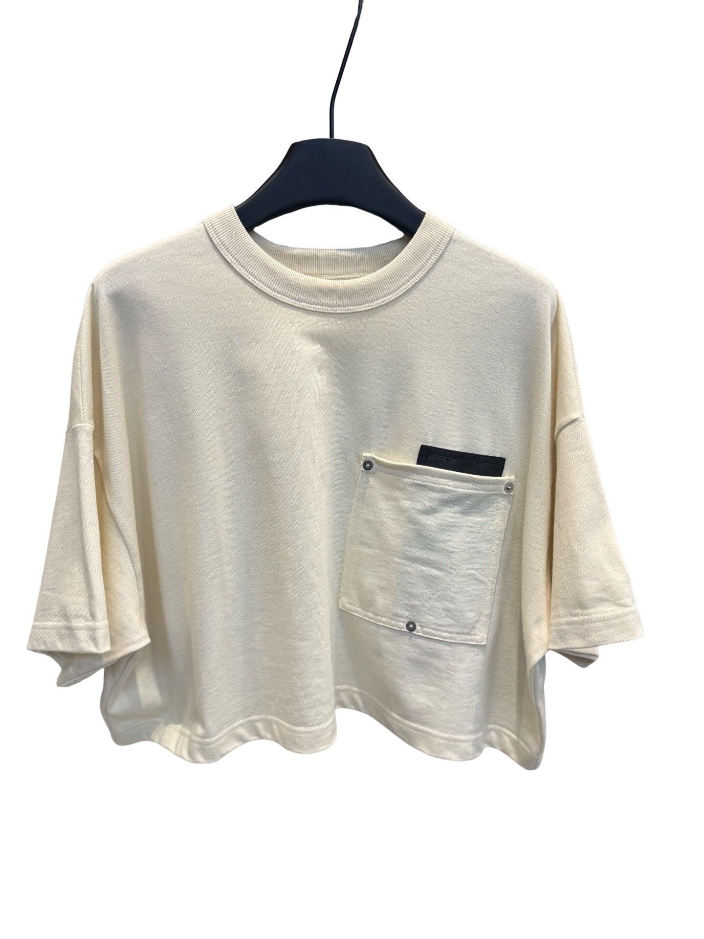 Bottega Veneta Bottega Veneta Leather Pocket T-Shirt XS Size XS / US 0-2 / IT 36-38 - 1 Thumbnail