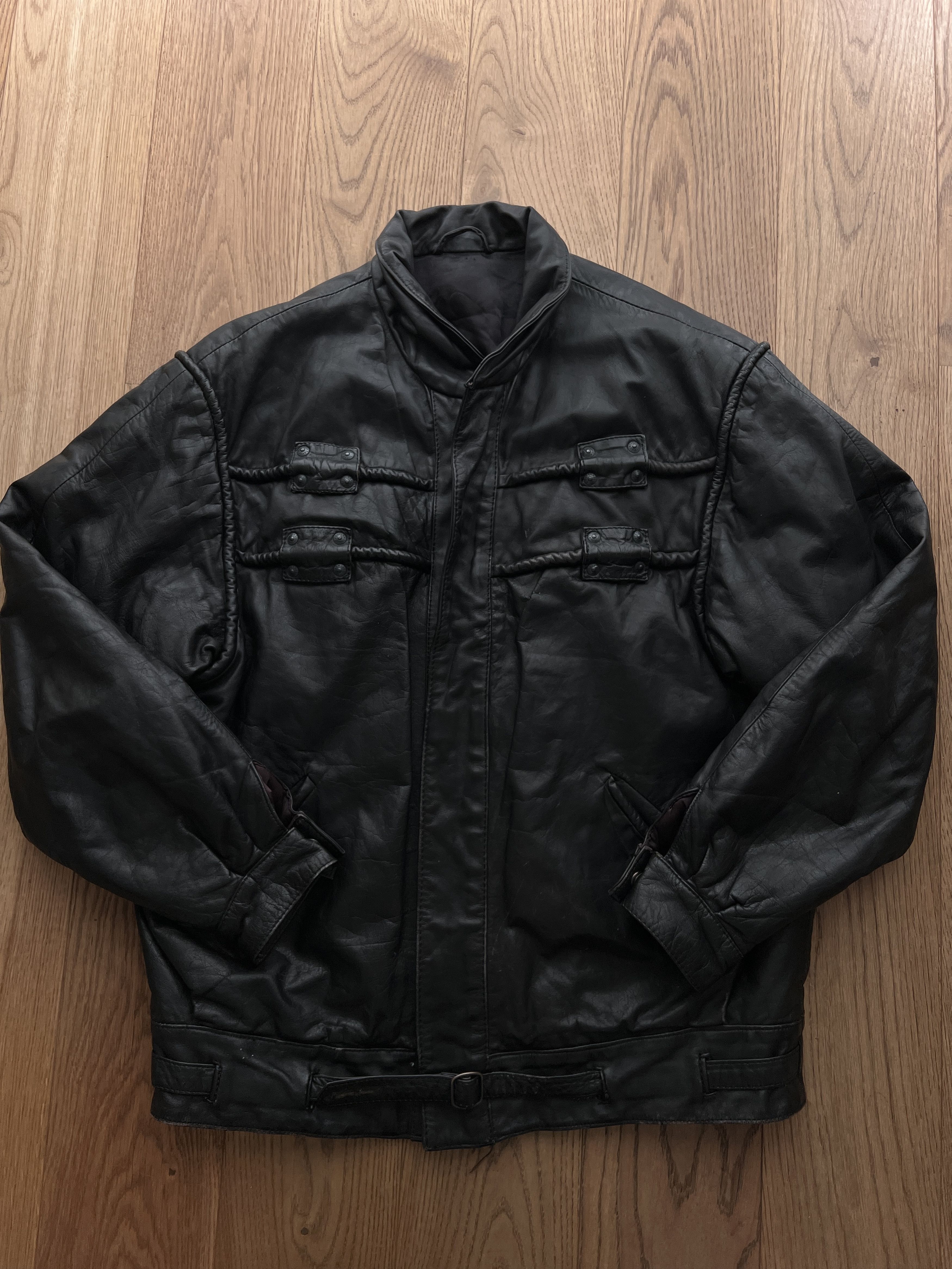 Hysteric Glamour Archive Schott Avirex type leather bomber jacket boxy baggy Size US M / EU 48-50 / 2 - 5 Thumbnail