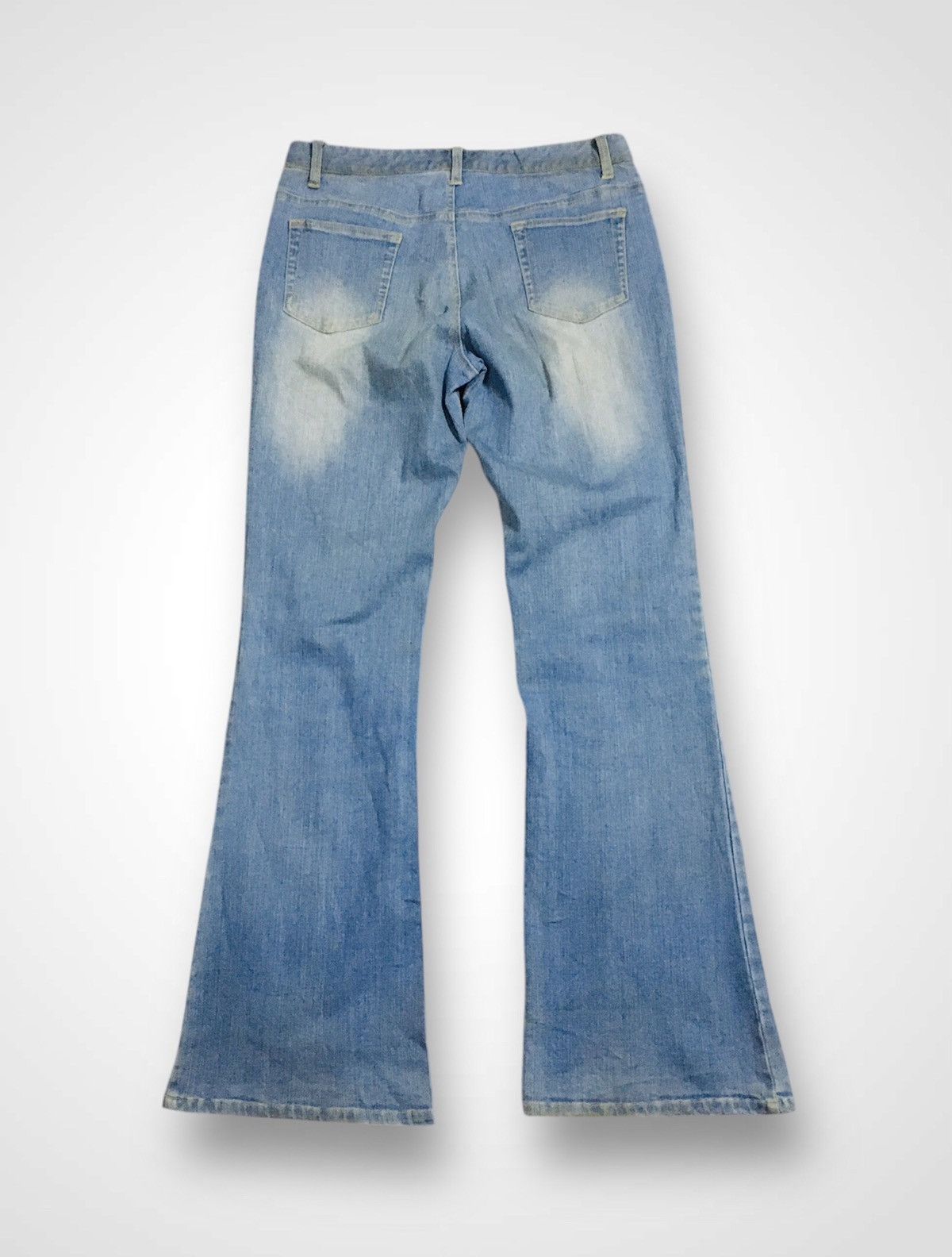 Japanese Brand × Jean Oririn Flare Jeans (16) Size 29" - 2 Thumbnail