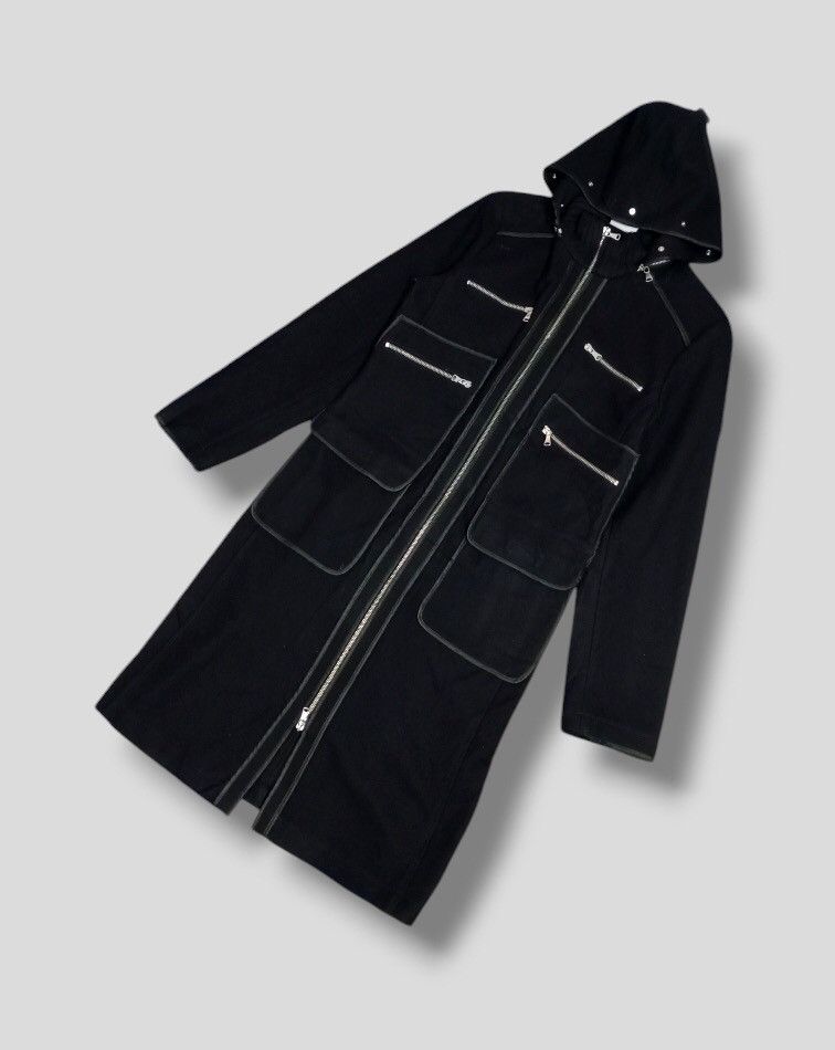 The Unbranded Brand RARE 🔴 A05 Custom Multipocket Wool Long Jacket Size US M / EU 48-50 / 2 - 1 Thumbnail