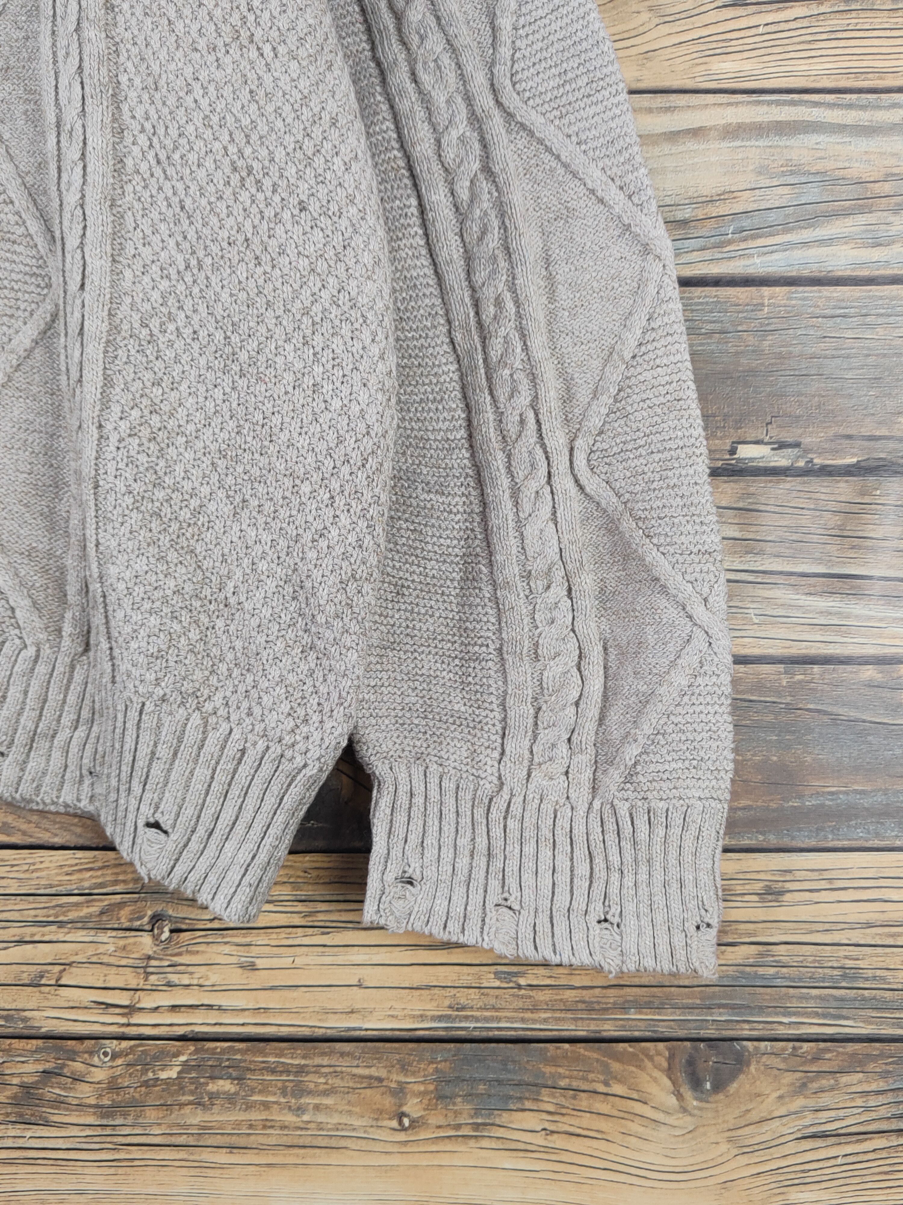 Aran Isles Knitwear Pivot Door Beige Knitwear Sweatshirts #W1817 Size US L / EU 52-54 / 3 - 6 Thumbnail