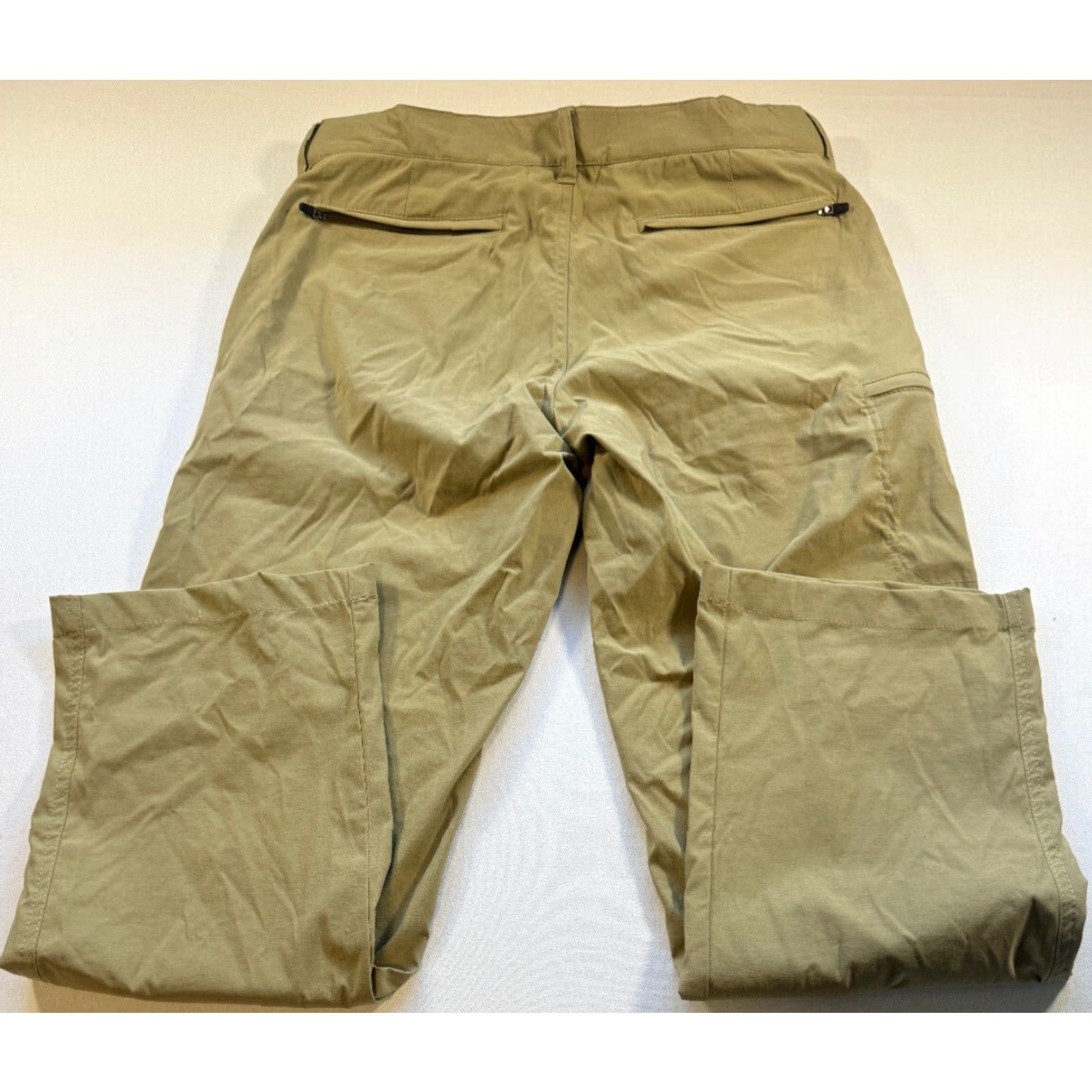 Vintage UB Tech Mens Nylon Golf Pants Size 32x30 Brown Pockets Cargo Zip 1896 Size US 32 / EU 48 - 3 Thumbnail