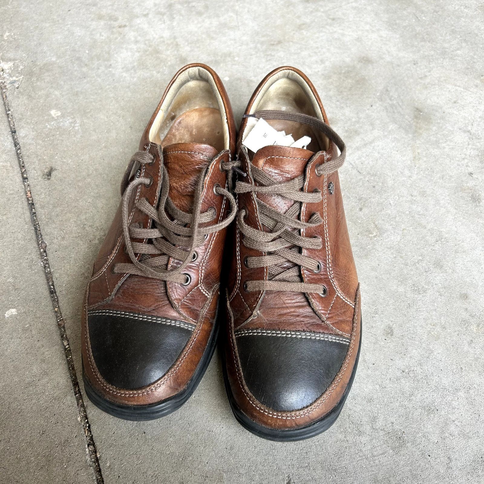 Vintage Finn Comfort Germany Brown Dress Shoes 9.5 Size US 9.5 / EU 42-43 - 3 Thumbnail