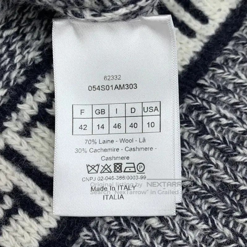 Dior Dior Gray Wool Women's Pullover Sweater . Size XXS / US 00 / IT 34 - 7 Thumbnail