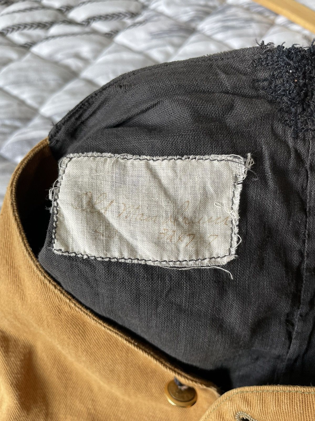 Vintage Vintage 1920’s Extremely Rare Archival Vest Size 40S - 14 Thumbnail