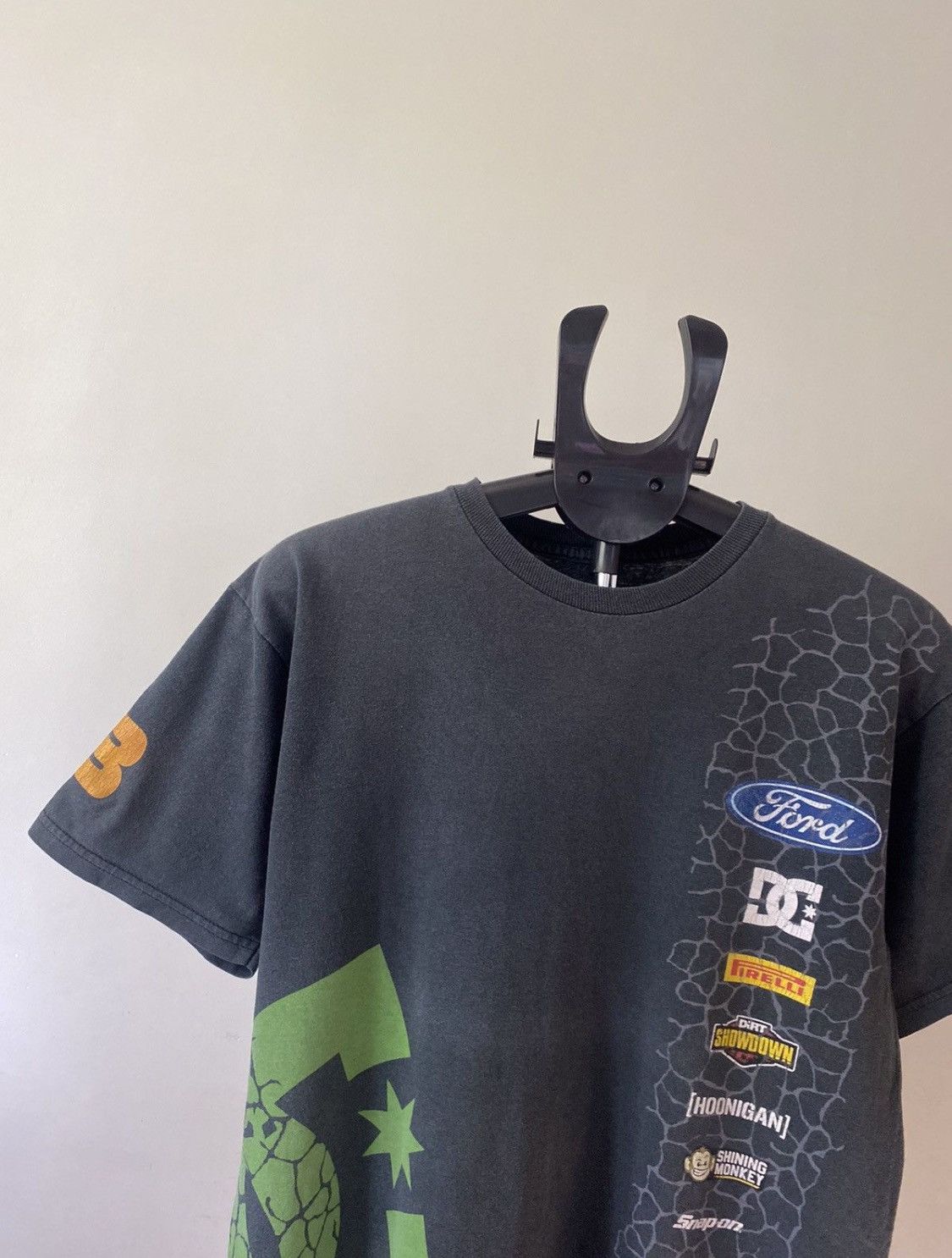 DC × Ford Vintage DC Black 43 Ford Monster Energy T-Shirt Size US M / EU 48-50 / 2 - 2 Thumbnail