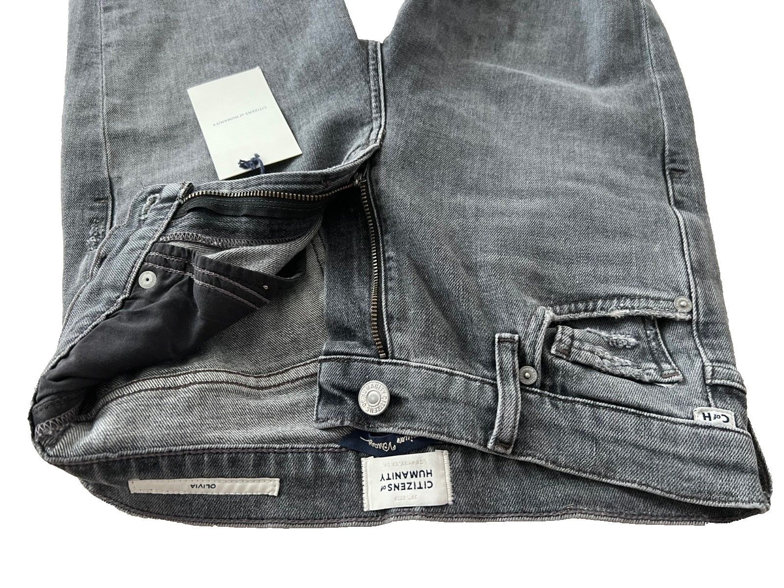 Citizens Of Humanity Citizens of Humanity Olivia Slim Ankle Jeans Silvermist 24 Size 24" / US 00 / IT 34 - 5 Thumbnail