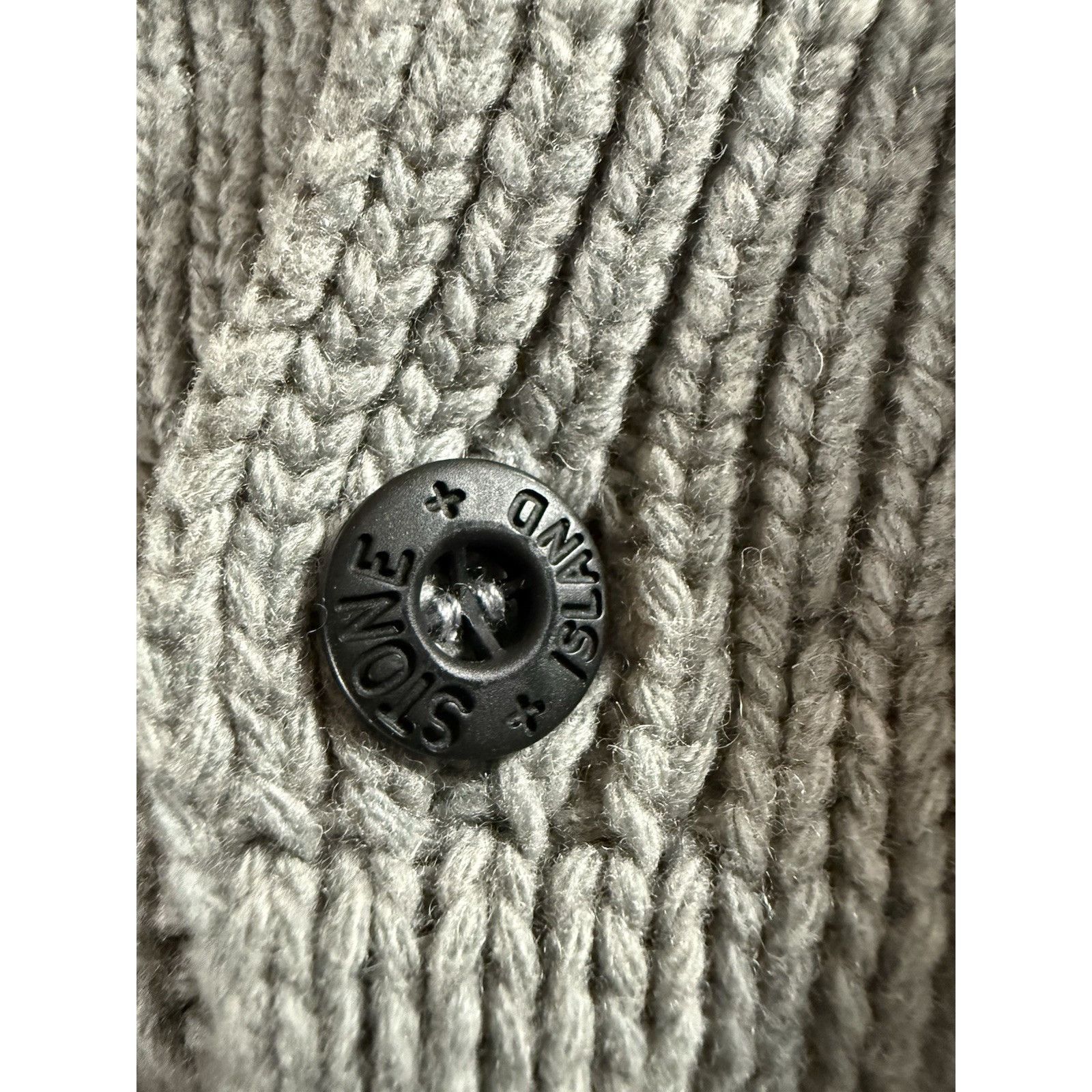 Stone Island STONE ISLAND wool blend enbroidered logo sweater sz L VGT 90 Size US L / EU 52-54 / 3 - 10 Thumbnail