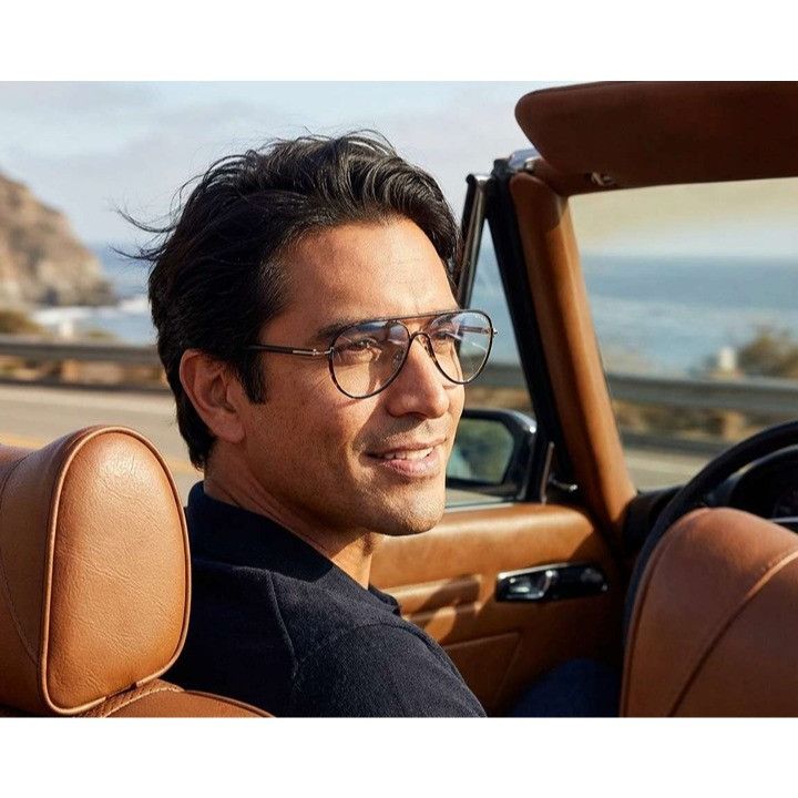 Tom Ford Tom Ford FT5897-B 001 Eyeglasses Black 57mm Aviator Frame Size ONE SIZE - 3 Thumbnail