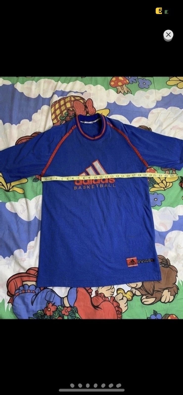 ***FINAL DROP***RARE 90s ADIDAS BASKETBALL HEAVY SHIRT M
