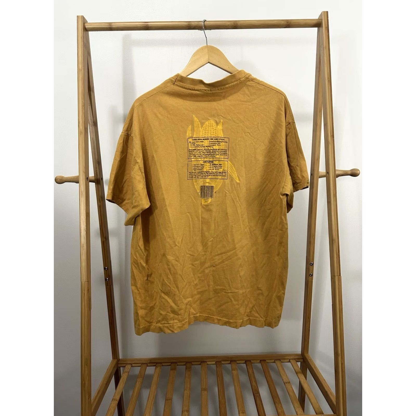 Anvil VTG 90s Dillon Fence Indie Grit Grain Feed Concert Tour T-Shirt XL Mustard Mens Short Sleeve Band Rock UNC Chapel Hill Size US XL / EU 56 / 4 - 2 Thumbnail