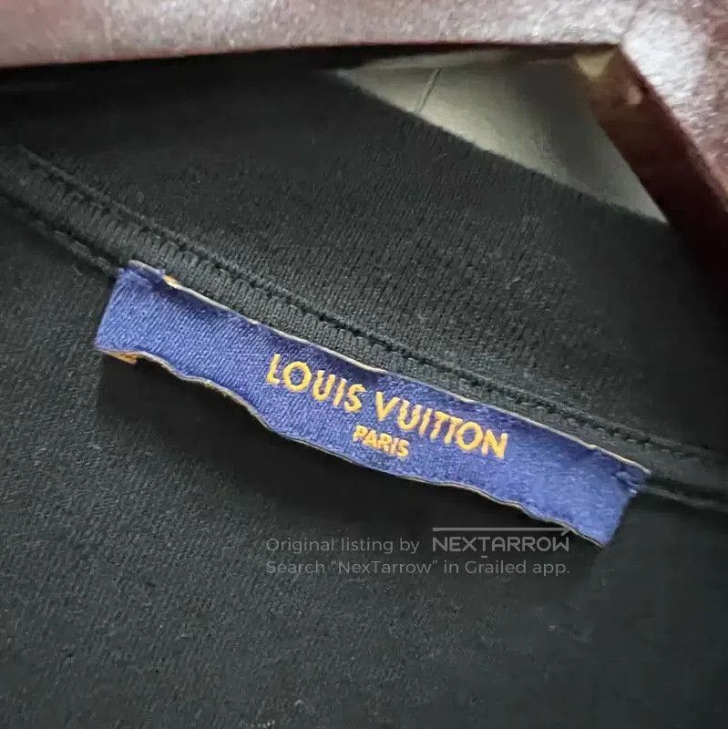 Louis Vuitton Louis Vuitton Black Cotton Short Sleeve T-Shirt . Size US S / EU 44-46 / 1 - 2 Thumbnail