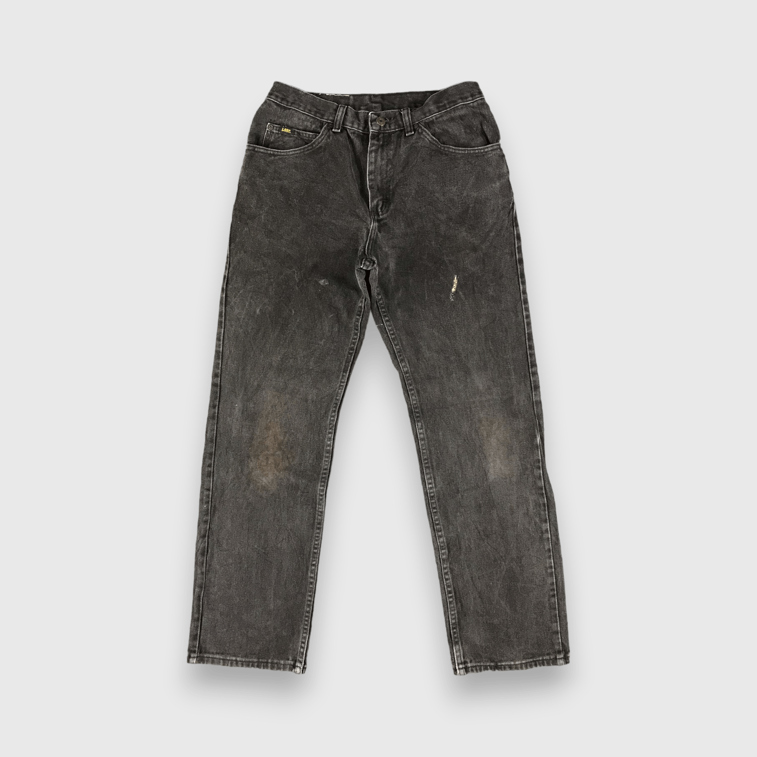 Lee Vintage Faded Black Lee Jeans-J2512 Size US 30 / EU 46 - 1 Thumbnail