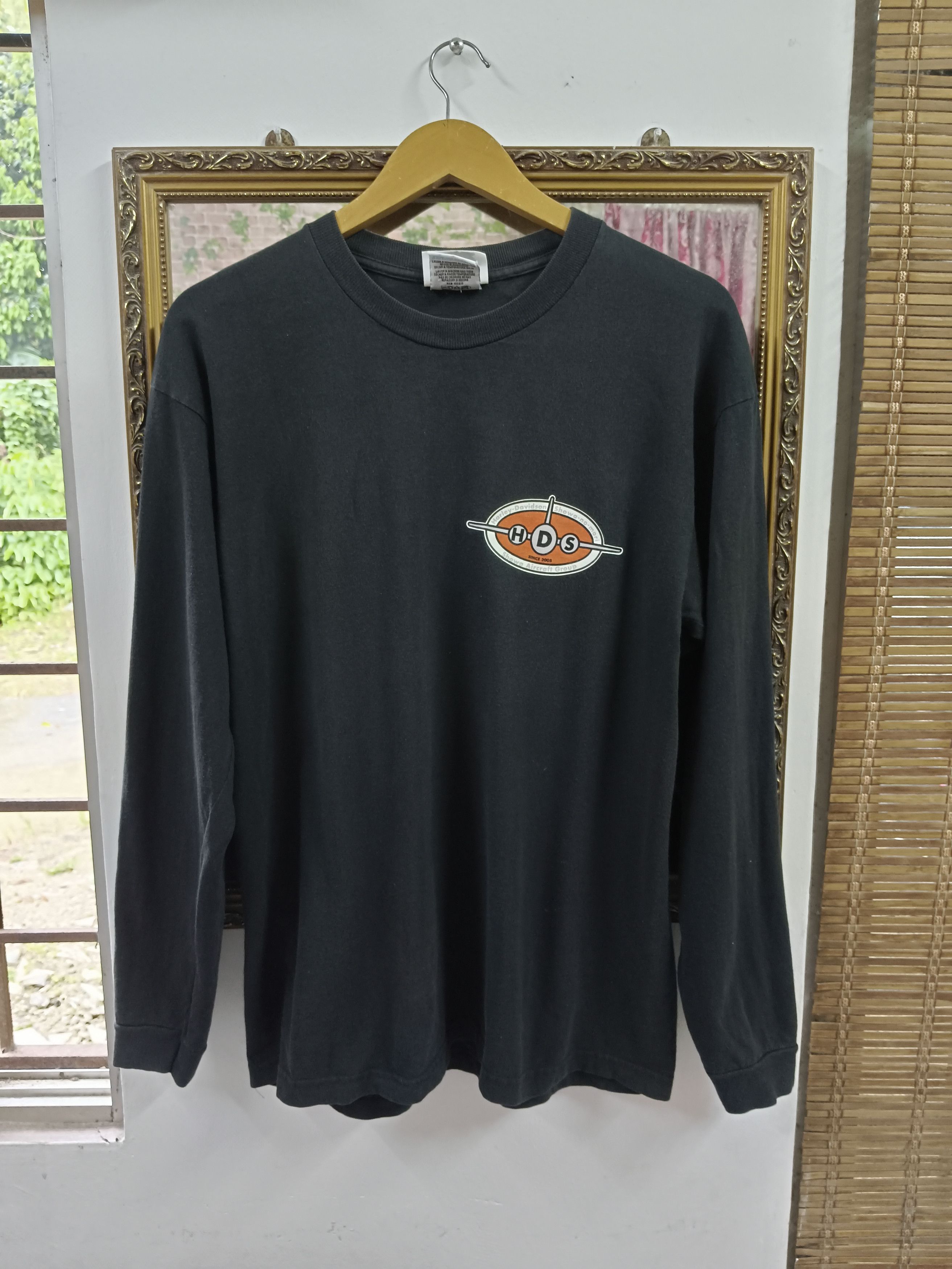 Harley Davidson × Vintage VINTAGE 2000s HARLEY DAVISDSON LONG SLEEVE Size US L / EU 52-54 / 3 - 2 Thumbnail