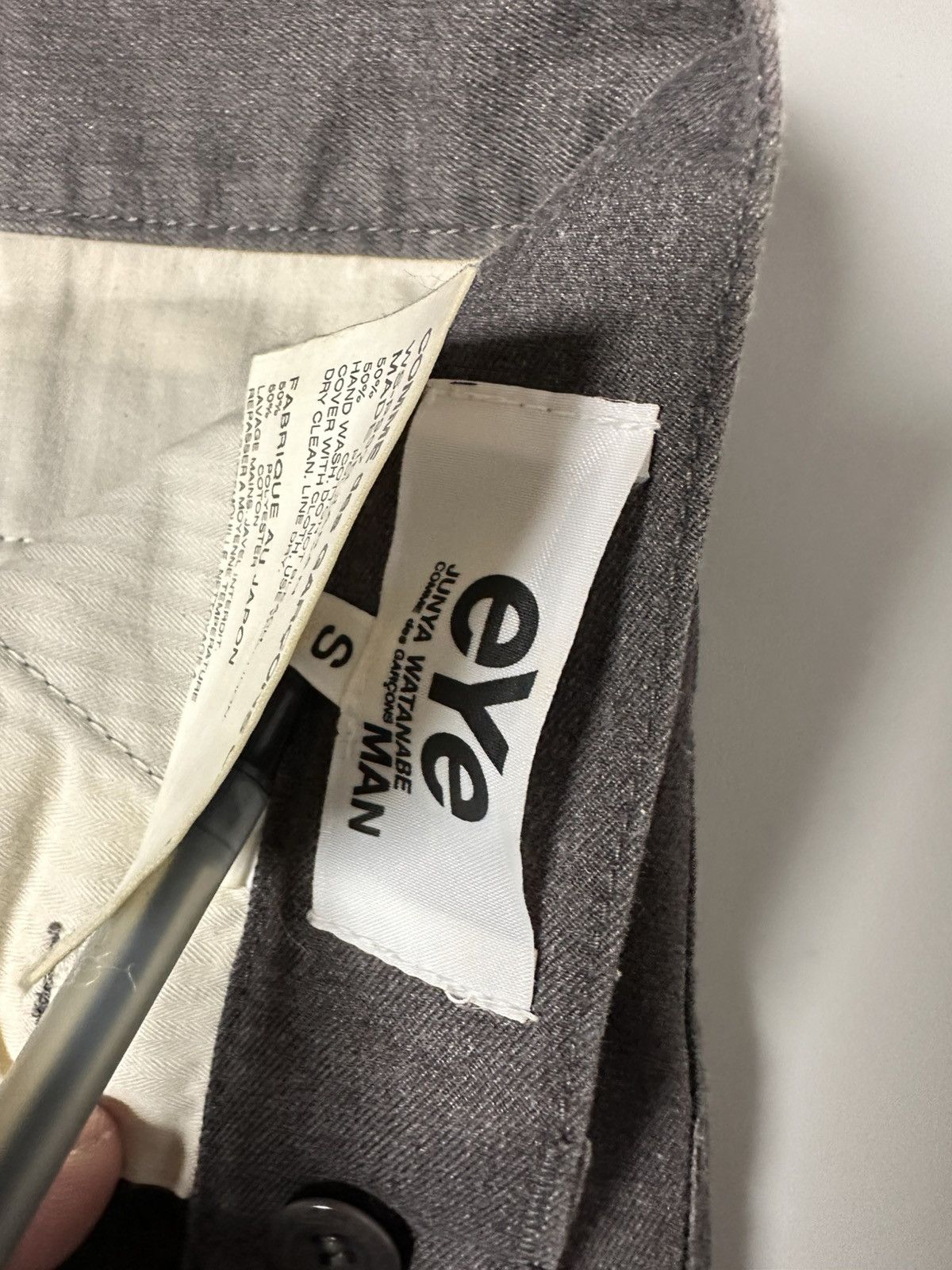 Comme des Garcons × Junya Watanabe Straight Casual Pants Size US 32 / EU 48 - 6 Thumbnail