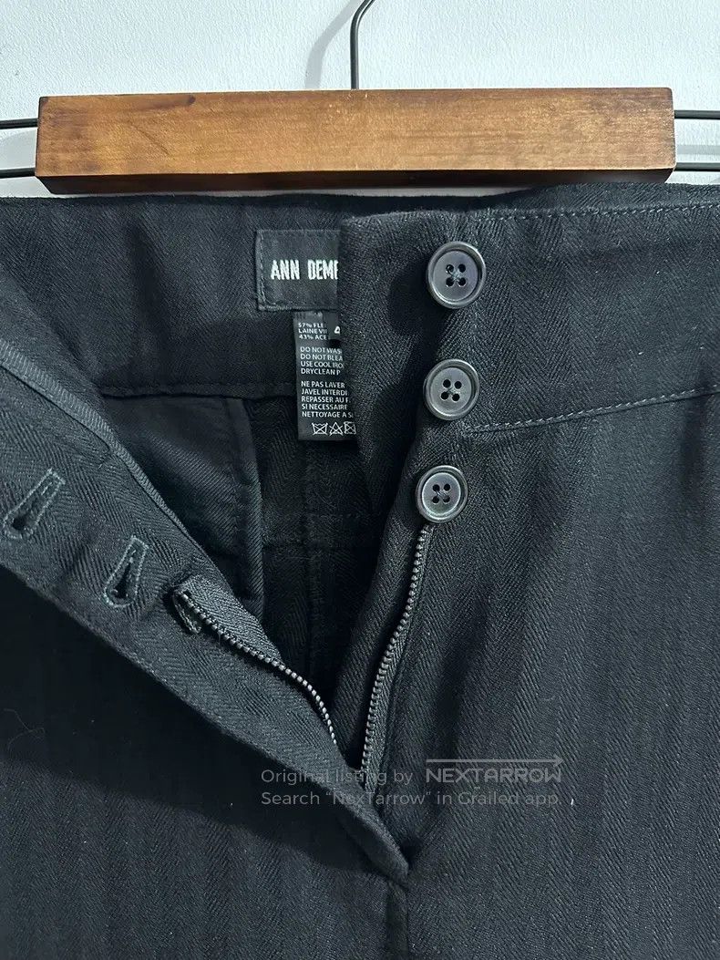 Ann Demeulemeester Ann Demeulemeester Black Breeches Size 27" / US 4 / IT 40 - 8 Thumbnail