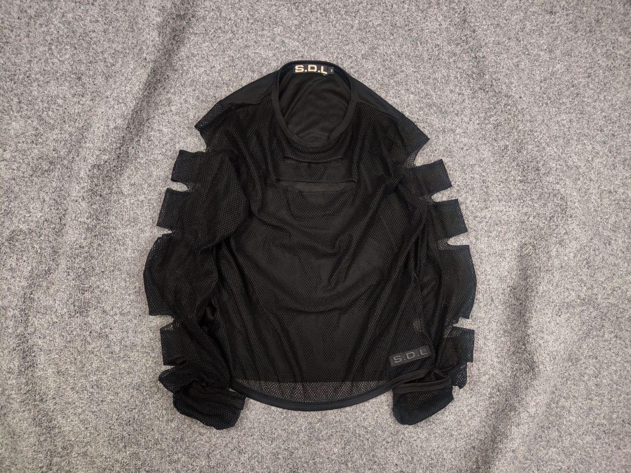 If Six Was Nine Vtg mesh long sleeve Avant Garde Y2K if six was nine Style Size US M / EU 48-50 / 2 - 1 Thumbnail