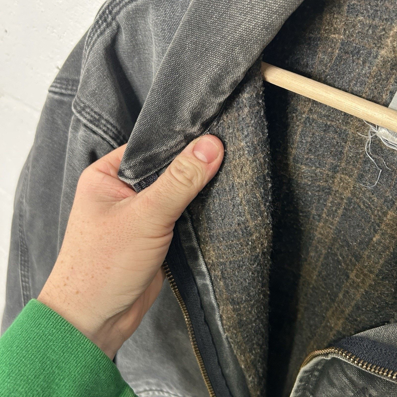 Carhartt Vintage Carhartt Blanket-Lined Detroit Jacket “Petrol” J97 Size US XXL / EU 58 / 5 - 9 Thumbnail