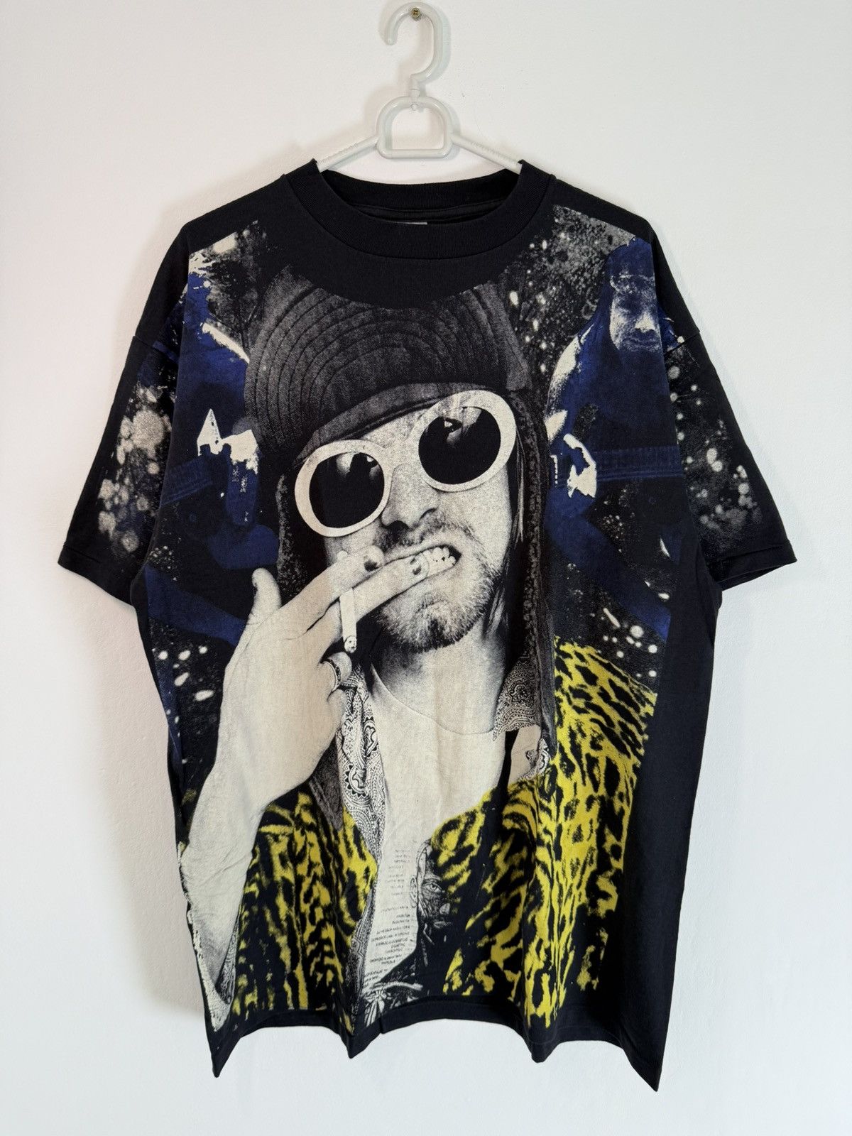 Vintage Nirvana Kurt Cobain vintage merch xl single stitch all over Size US XL / EU 56 / 4 - 1 Thumbnail