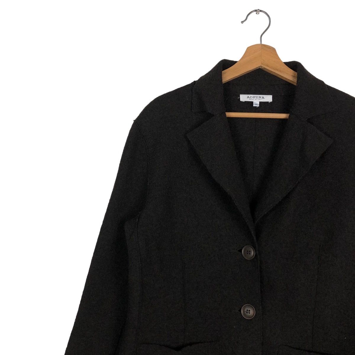 Designer 🔥Vintage Wool Jacket Adpina Italy Inspire Issey Miyake Size US M / EU 48-50 / 2 - 7 Thumbnail