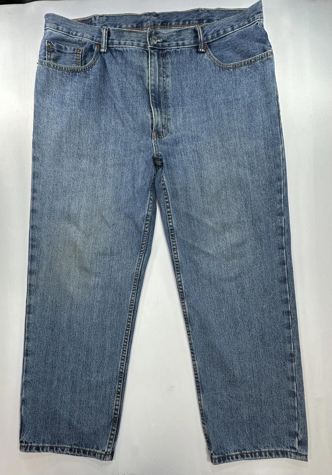 Levi's Levis 550 Straight Cotton Denim Jeans Blue Mens 42/30 Size US 42 / EU 58 - 1 Thumbnail