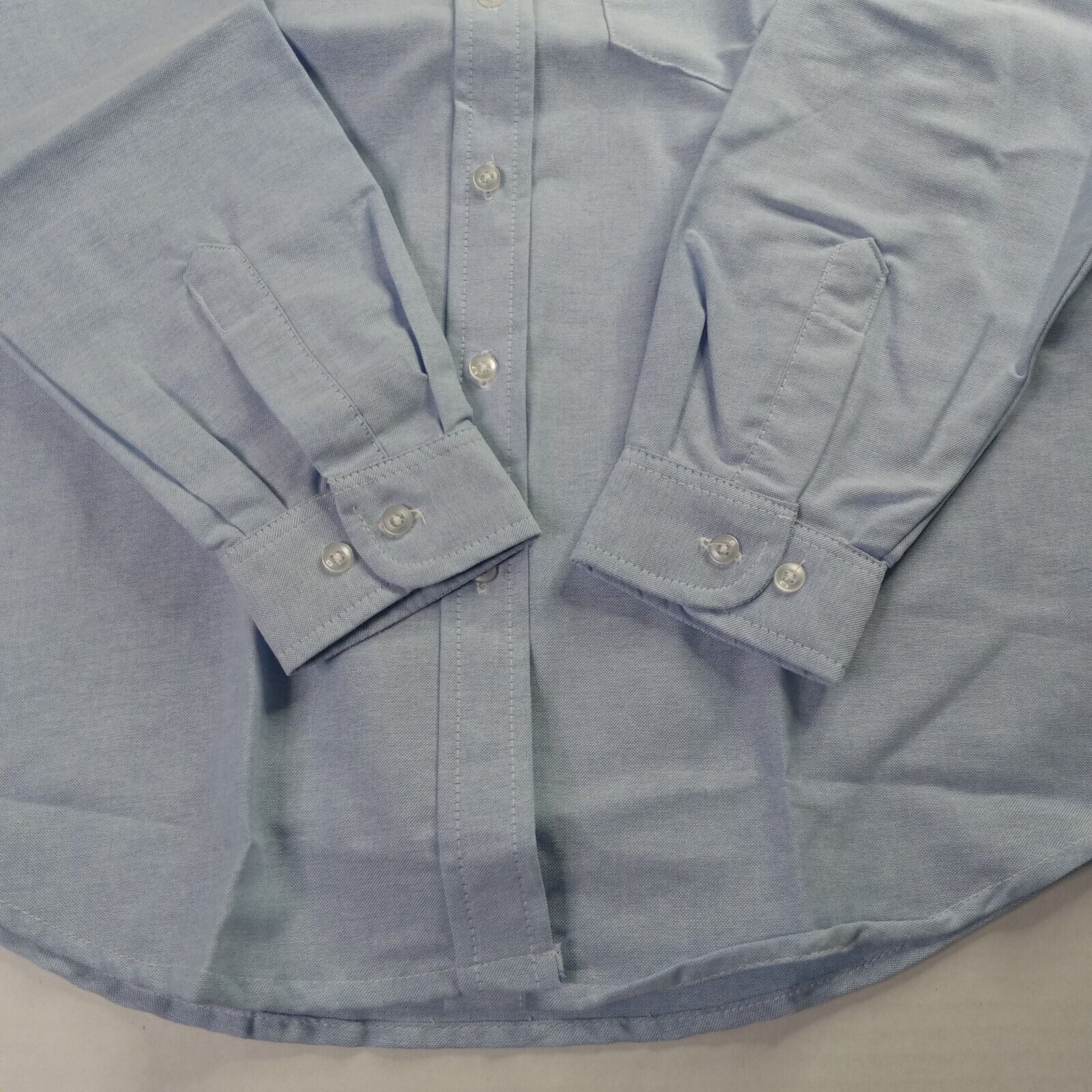 Dickies Vintage Dickies Womens Blue Oxford Button Work Shirt Size 10 Size L / US 10 / IT 46 - 2 Thumbnail