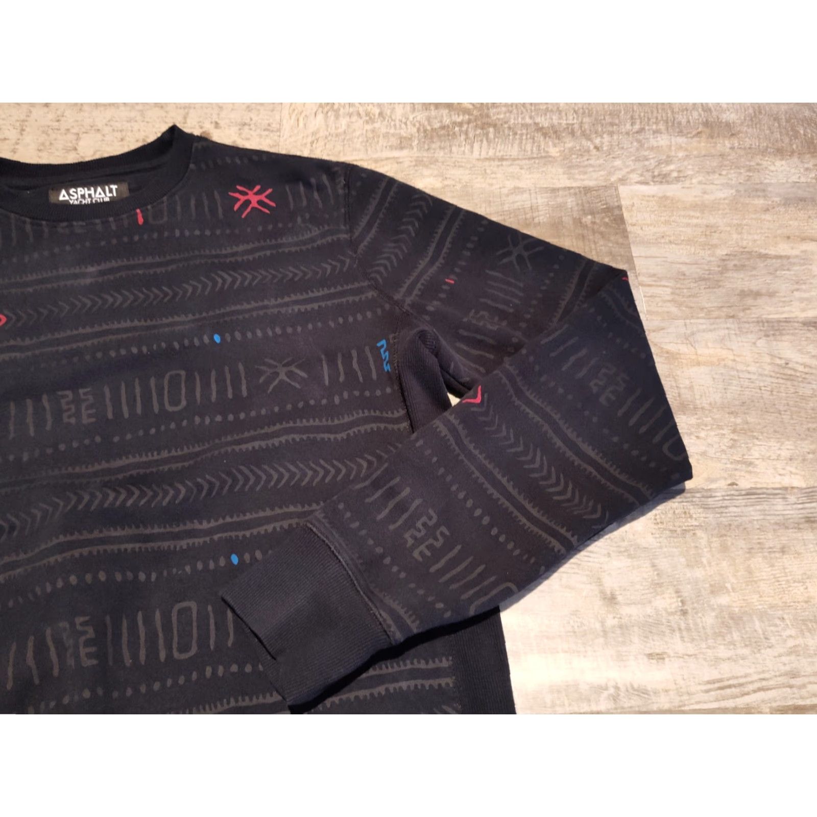 Gloverall ASPHALT YACHT CLUB AOP ALL OVER PRINT CREWNECK SWEATSHIRT SZ M Size US M / EU 48-50 / 2 - 3 Thumbnail