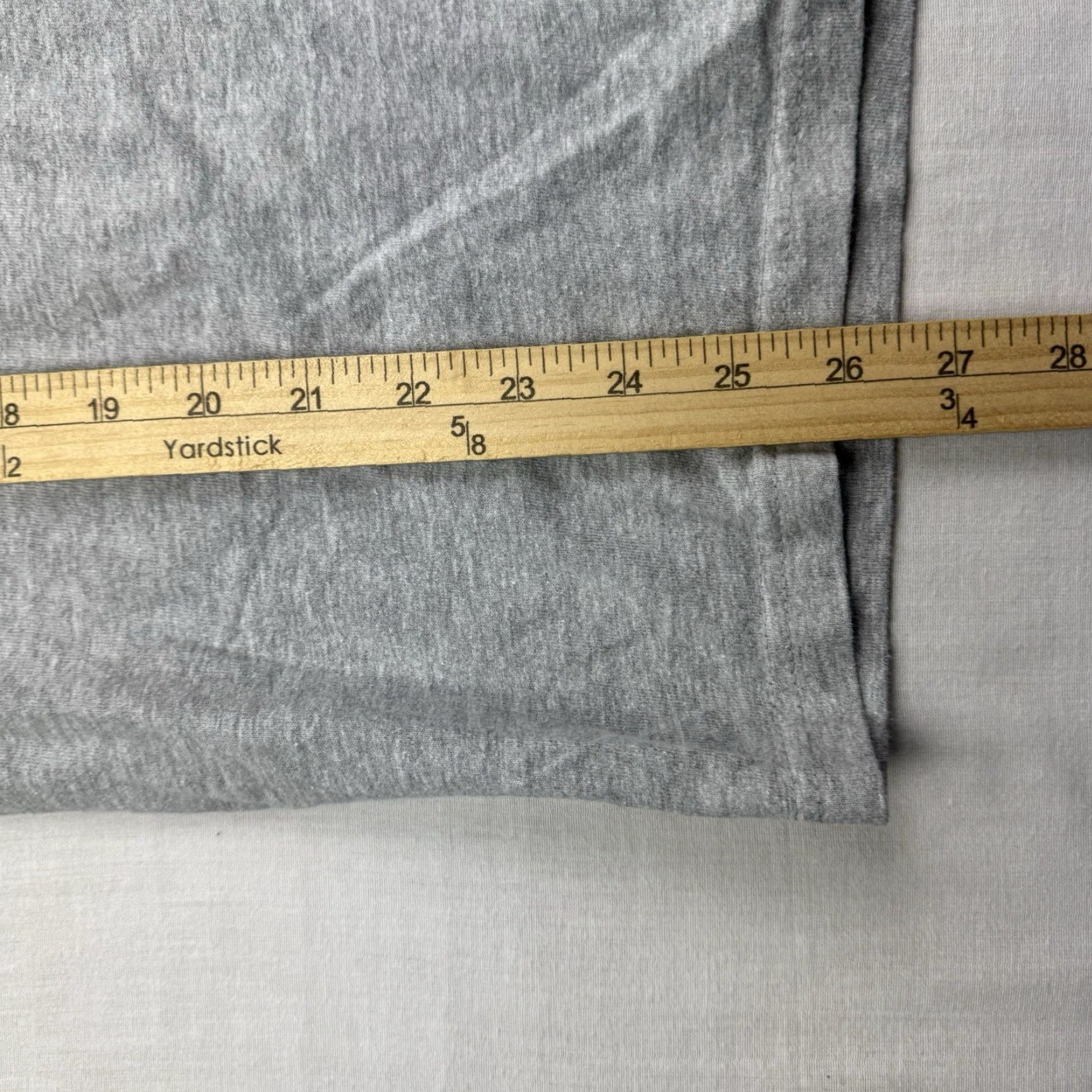 Hanes VINTAGE Hanes Surf T Shirt Adult Large Gray Beach 90s Ocean Sea Quote Mens Size US L / EU 52-54 / 3 - 7 Thumbnail